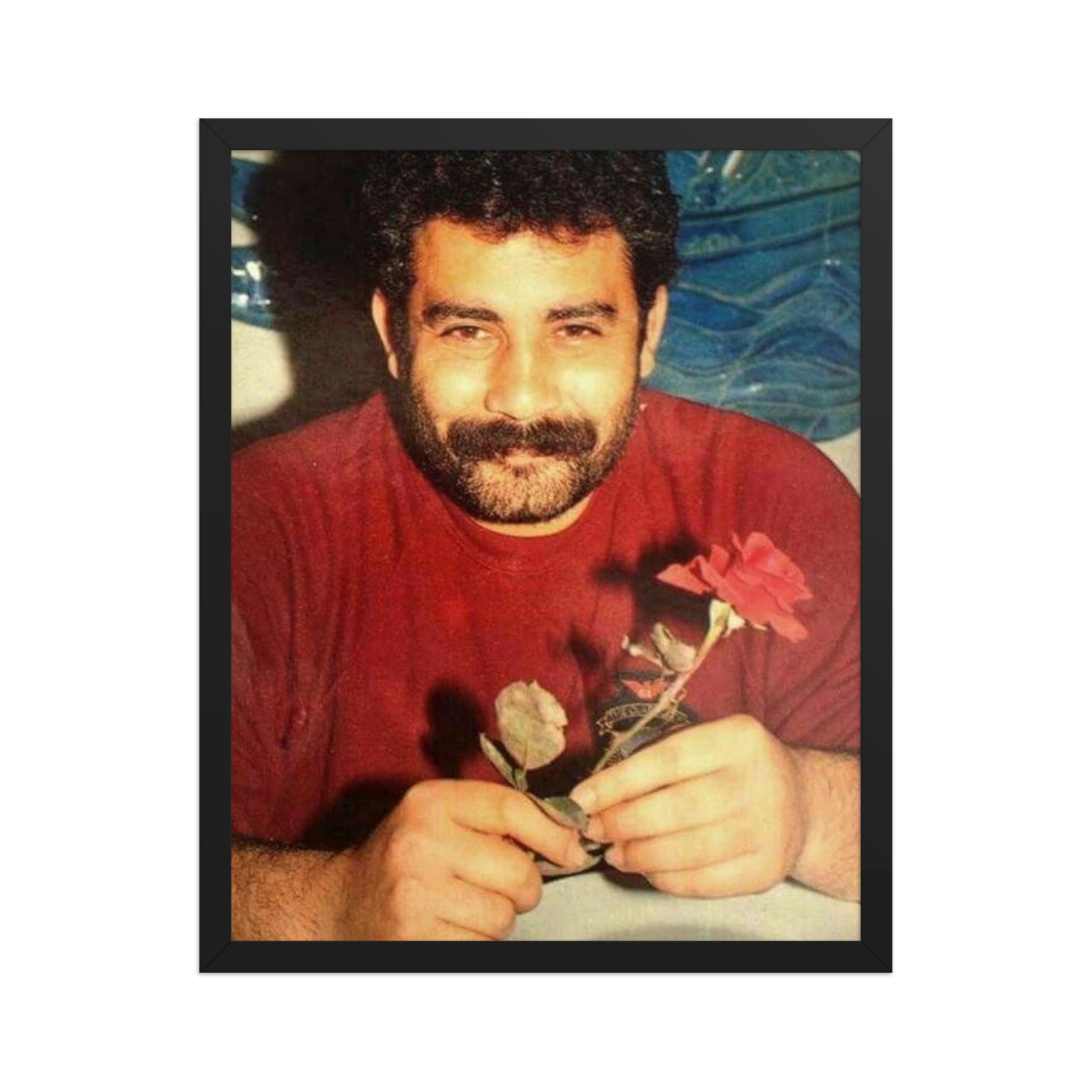 Ahmet Kaya Legacy Framed Poster | Kurdish Music Wall Art - Kurdish Wall Art Poster | MarsoniPrint