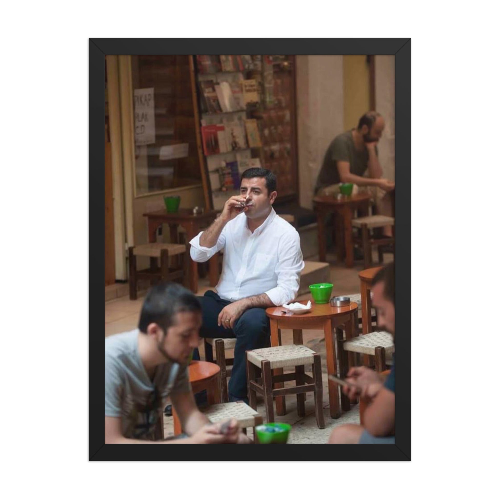 Selahattin Demirtaş 2+2=1 Framed Poster - Kurdish Wall Art Poster | MarsoniPrint