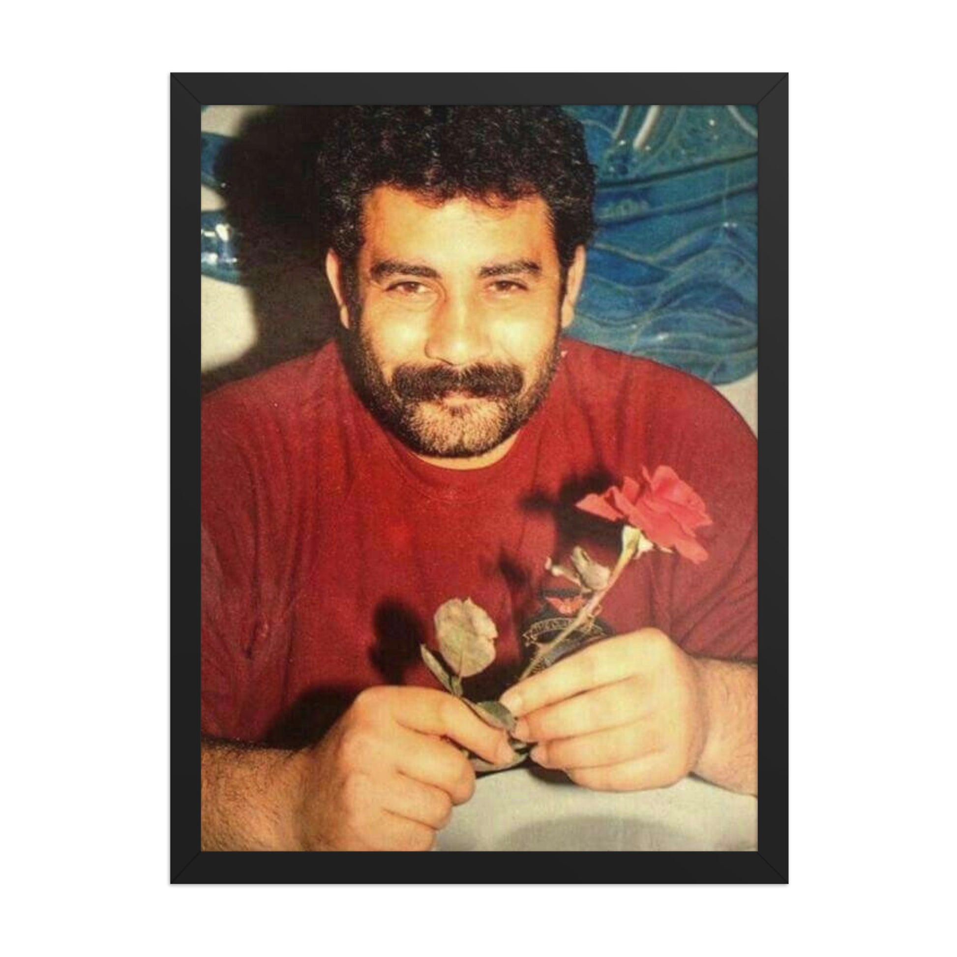 Ahmet Kaya Legacy Framed Poster | Kurdish Music Wall Art - Kurdish Wall Art Poster | MarsoniPrint