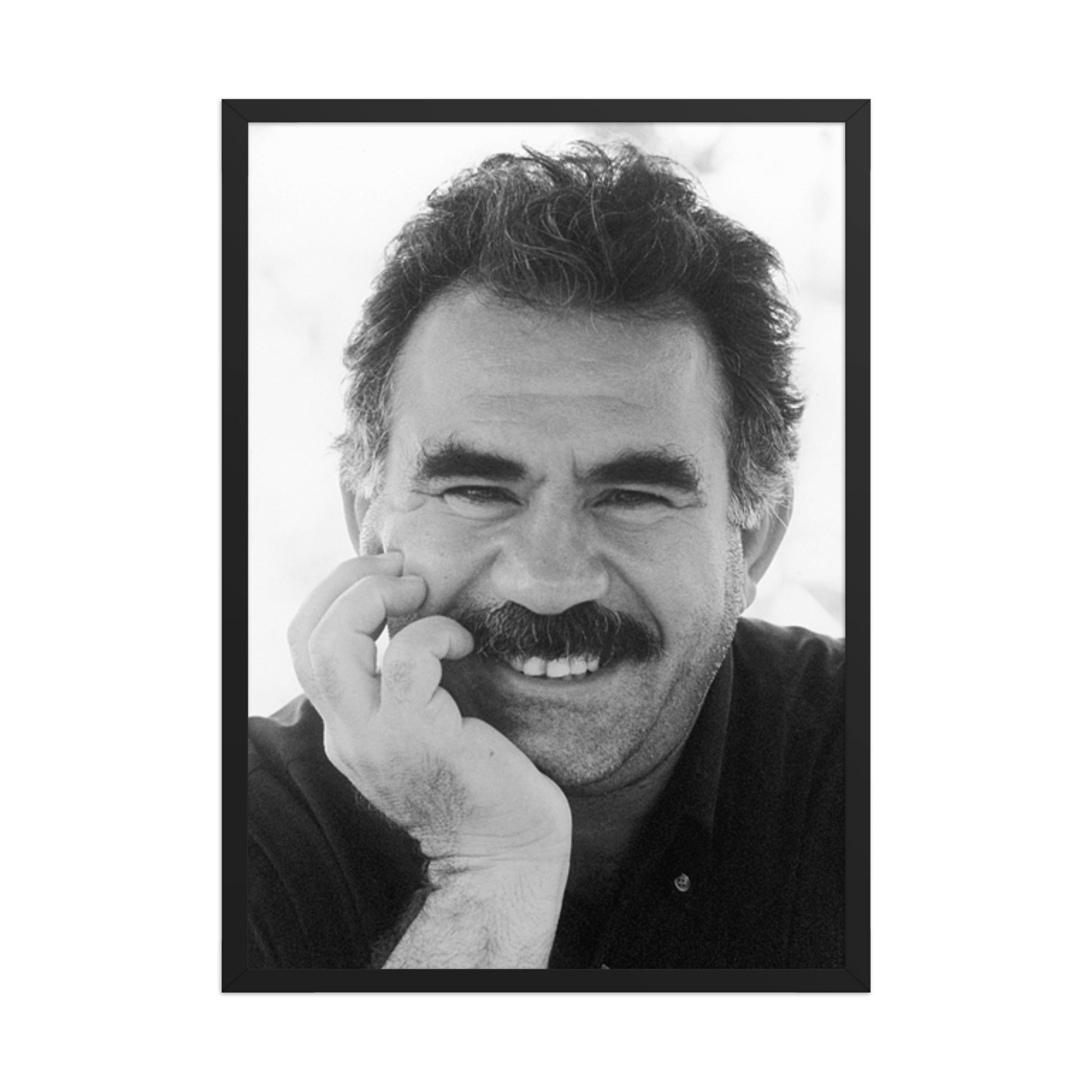 Abdullah Ocalan Framed Poster | Kurdish APO Art - Kurdish Wall Art Poster | MarsoniPrint