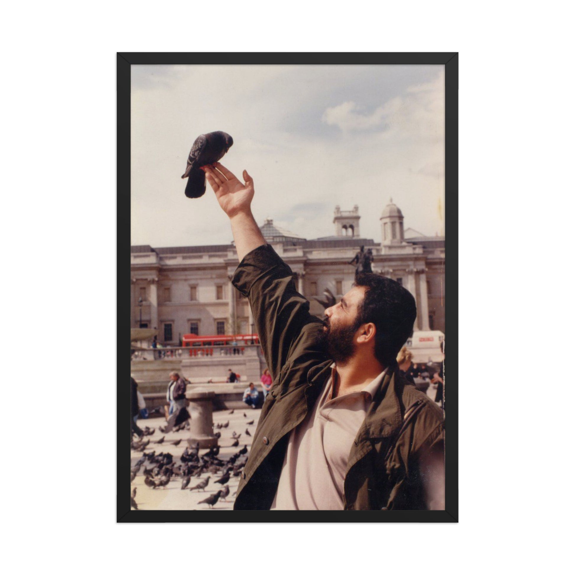 Ahmet Kaya Framed Poster | Kurdish Music Wall Art - Kurdish Wall Art Poster | MarsoniPrint