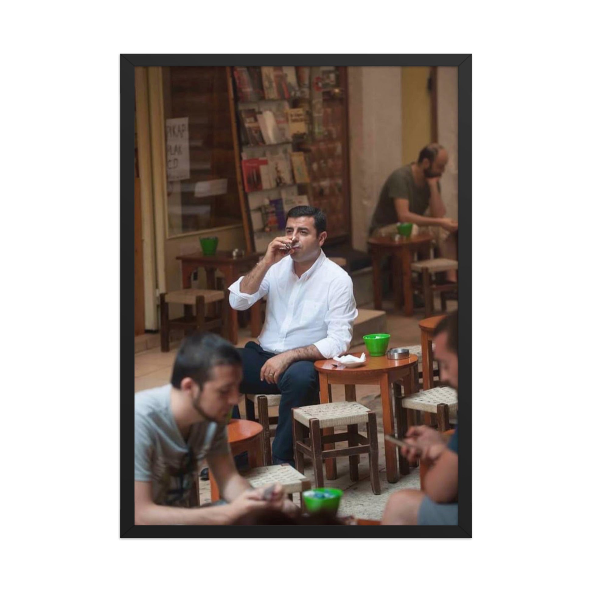 Selahattin Demirtaş 2+2=1 Framed Poster - Kurdish Wall Art Poster | MarsoniPrint