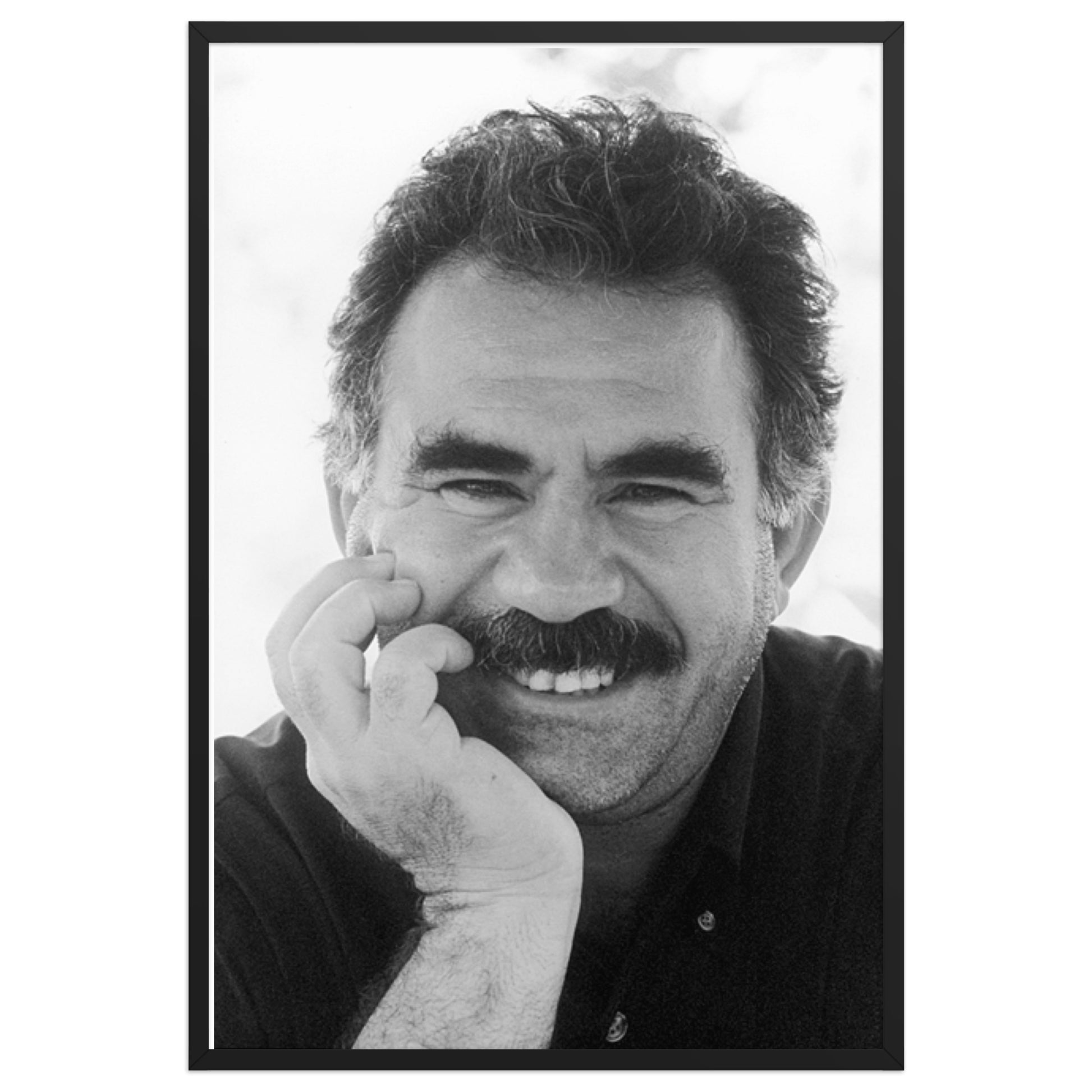 Abdullah Ocalan Framed Poster | Kurdish APO Art - Kurdish Wall Art Poster | MarsoniPrint