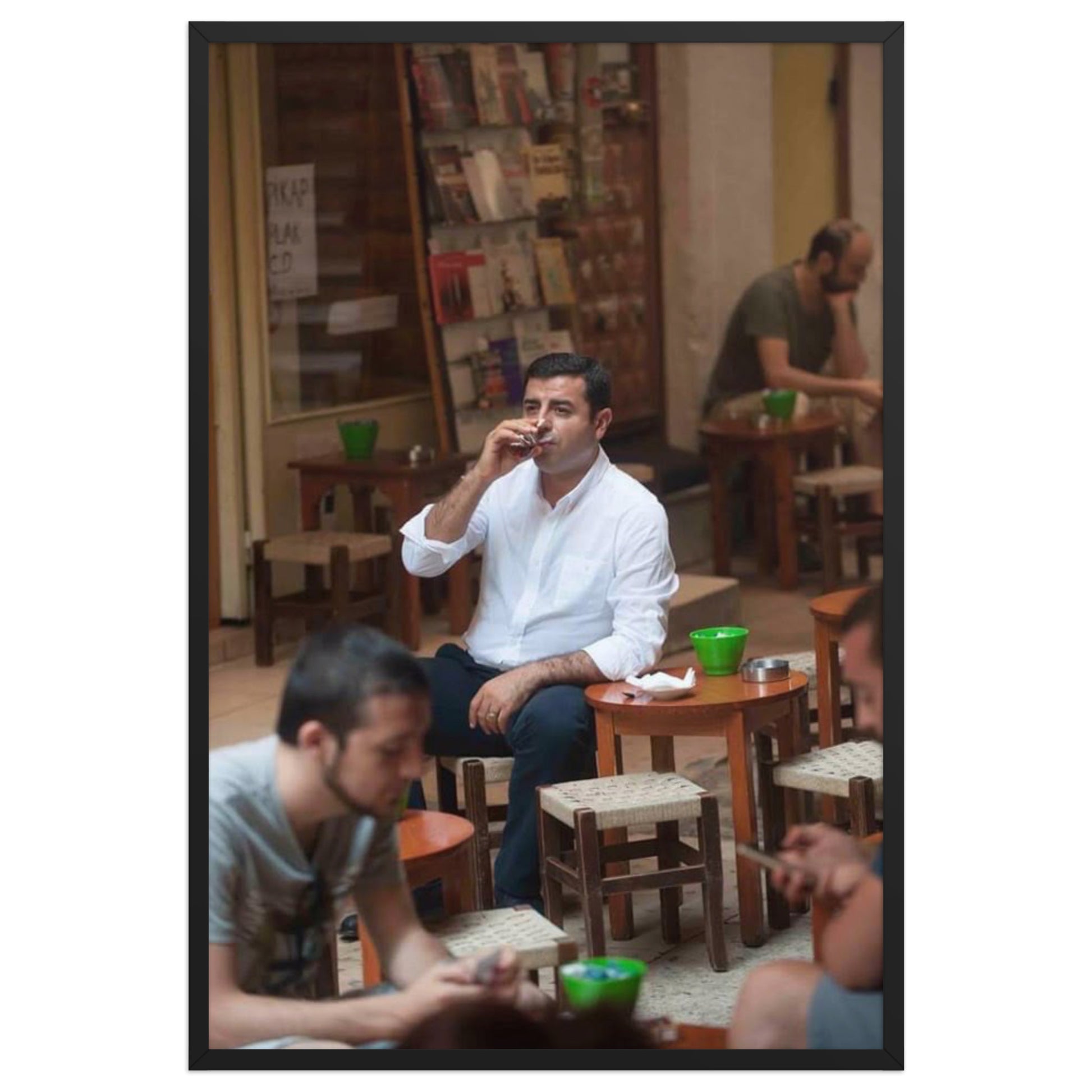 Selahattin Demirtaş 2+2=1 Framed Poster - Kurdish Wall Art Poster | MarsoniPrint