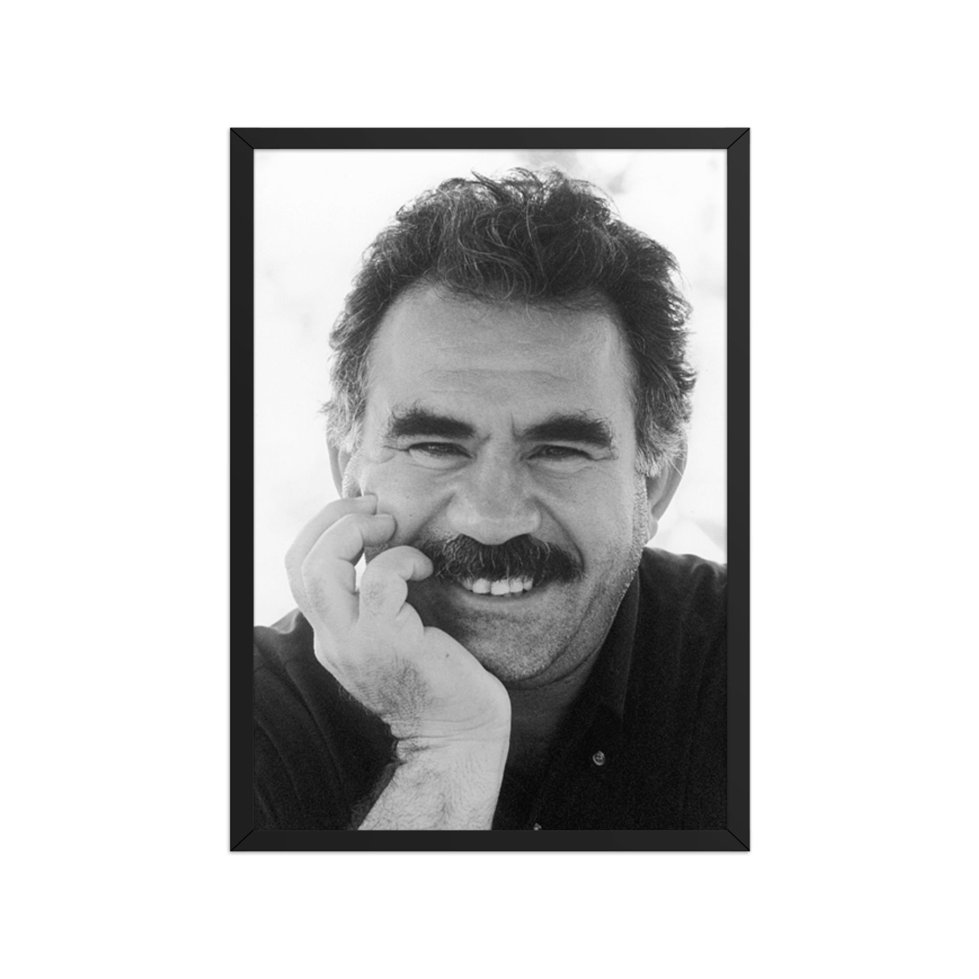 Abdullah Ocalan Framed Poster | Kurdish APO Art - Kurdish Wall Art Poster | MarsoniPrint