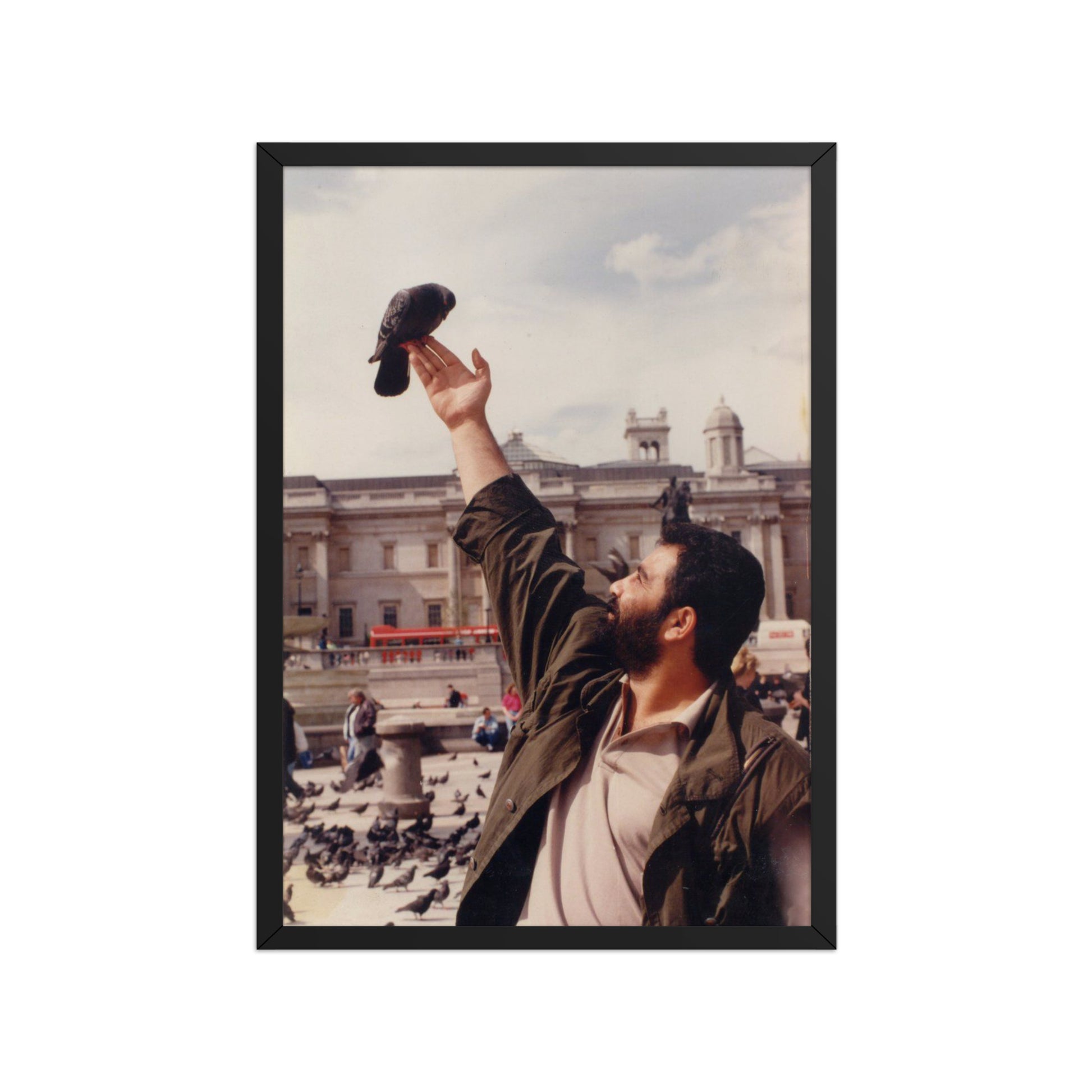Ahmet Kaya Framed Poster | Kurdish Music Wall Art - Kurdish Wall Art Poster | MarsoniPrint
