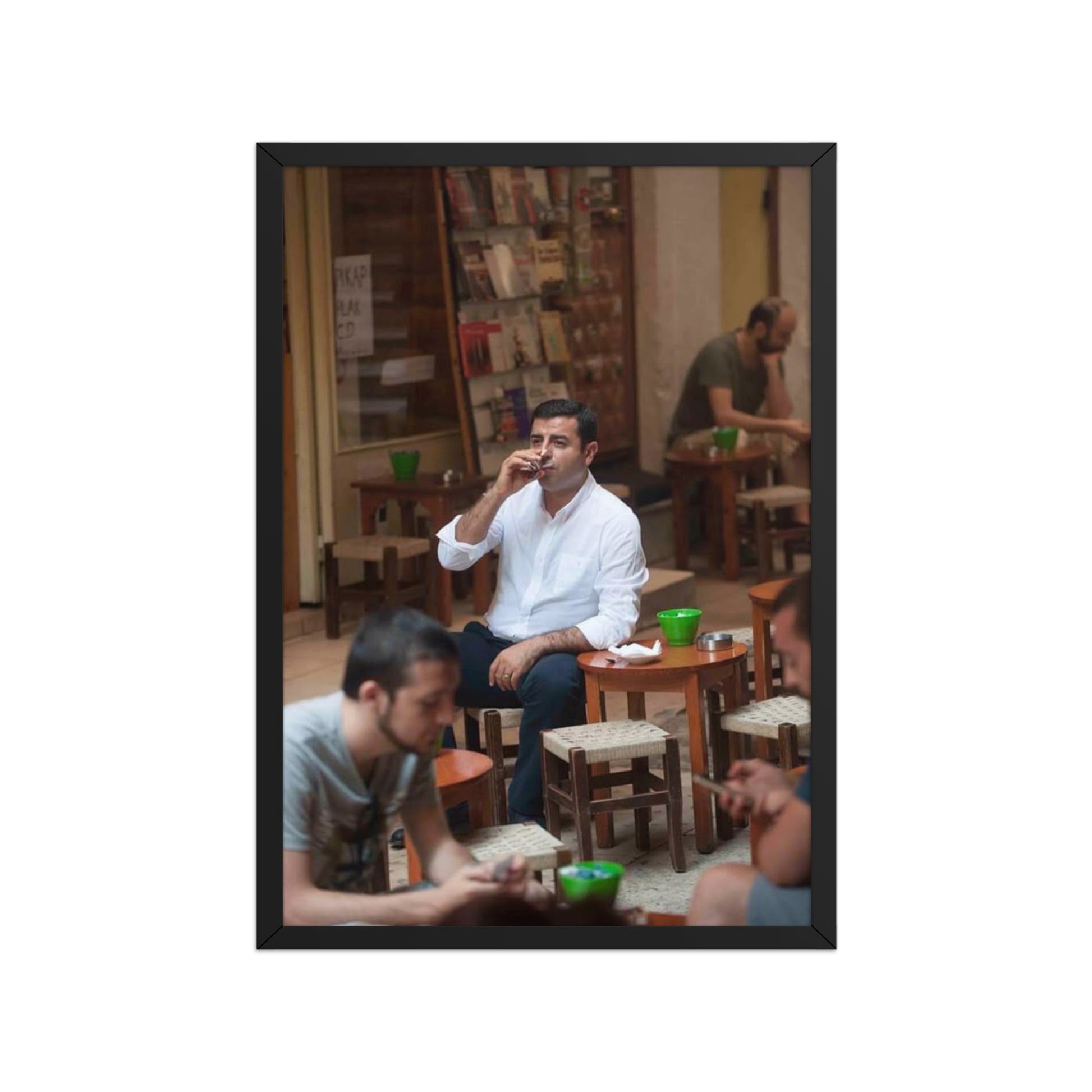 Selahattin Demirtaş 2+2=1 Framed Poster - Kurdish Wall Art Poster | MarsoniPrint