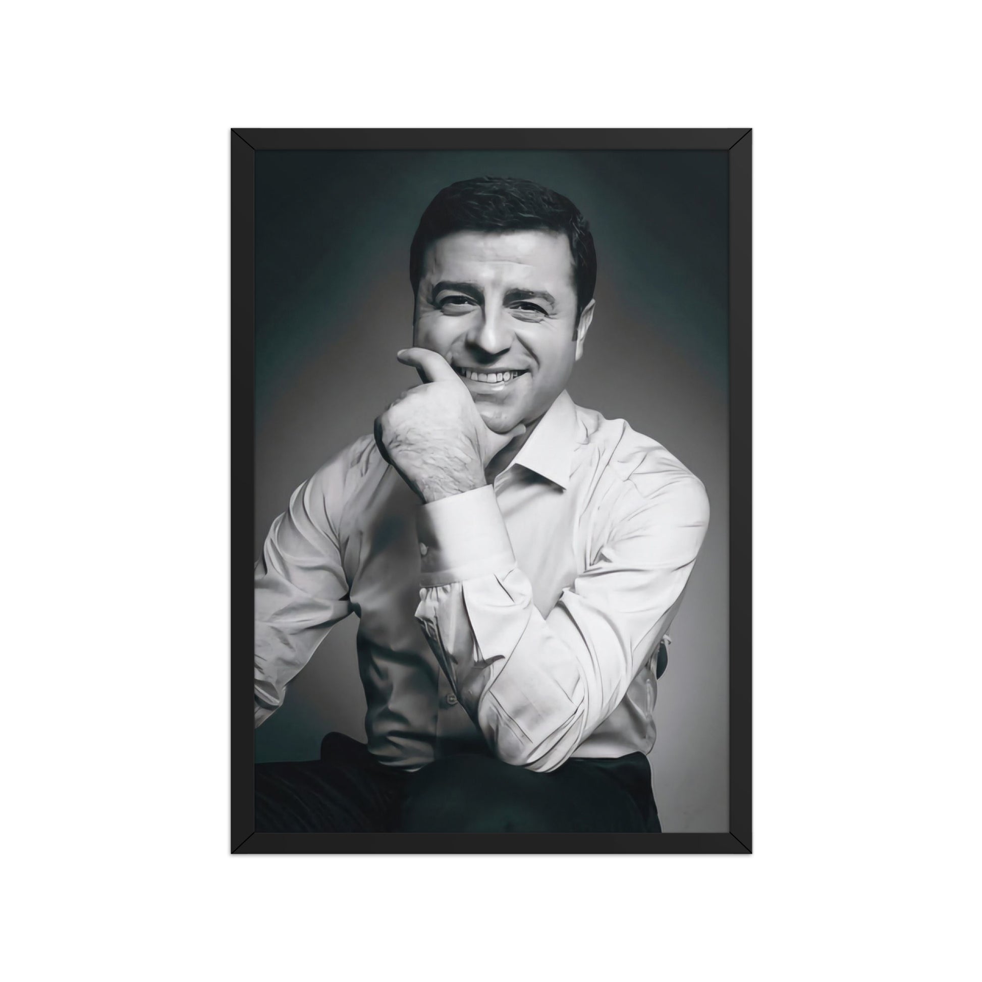 Selahattin Demirtas Framed Poster | Kurdish Identity Wall Art - Kurdish Wall Art Poster | MarsoniPrint
