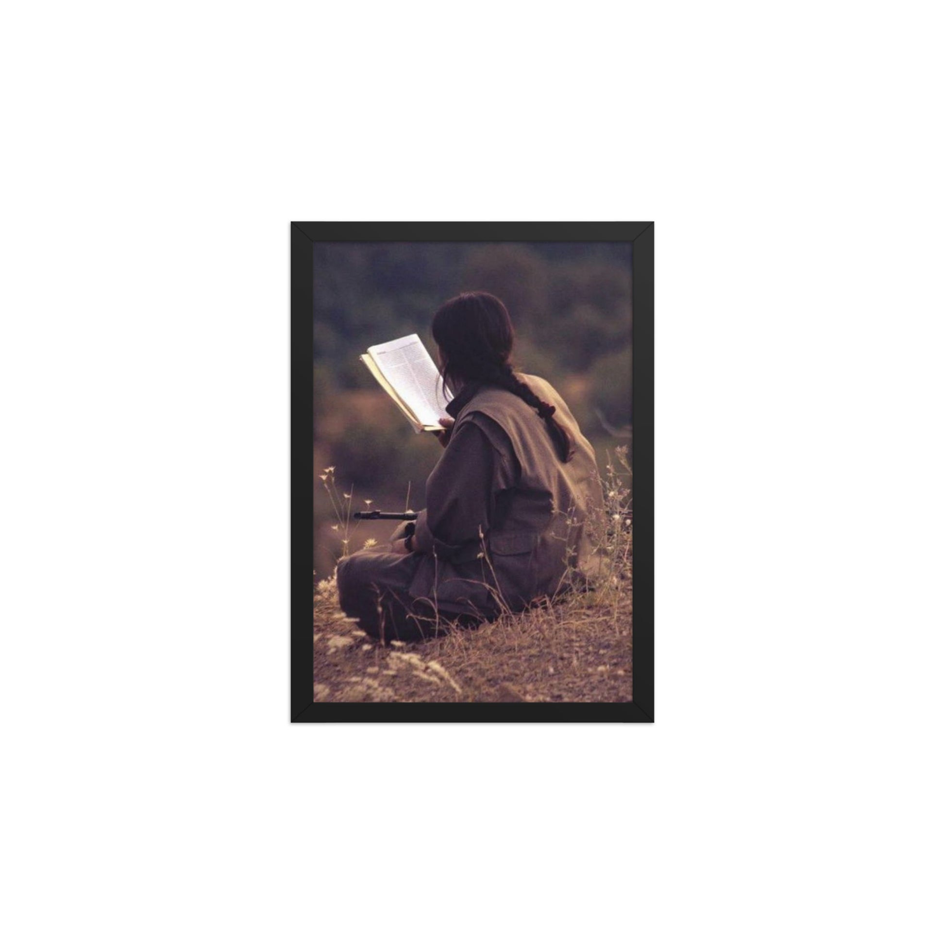 Hewal Kurdish Woman Framed Poster | Matte Art - Kurdish Wall Art Poster | MarsoniPrint