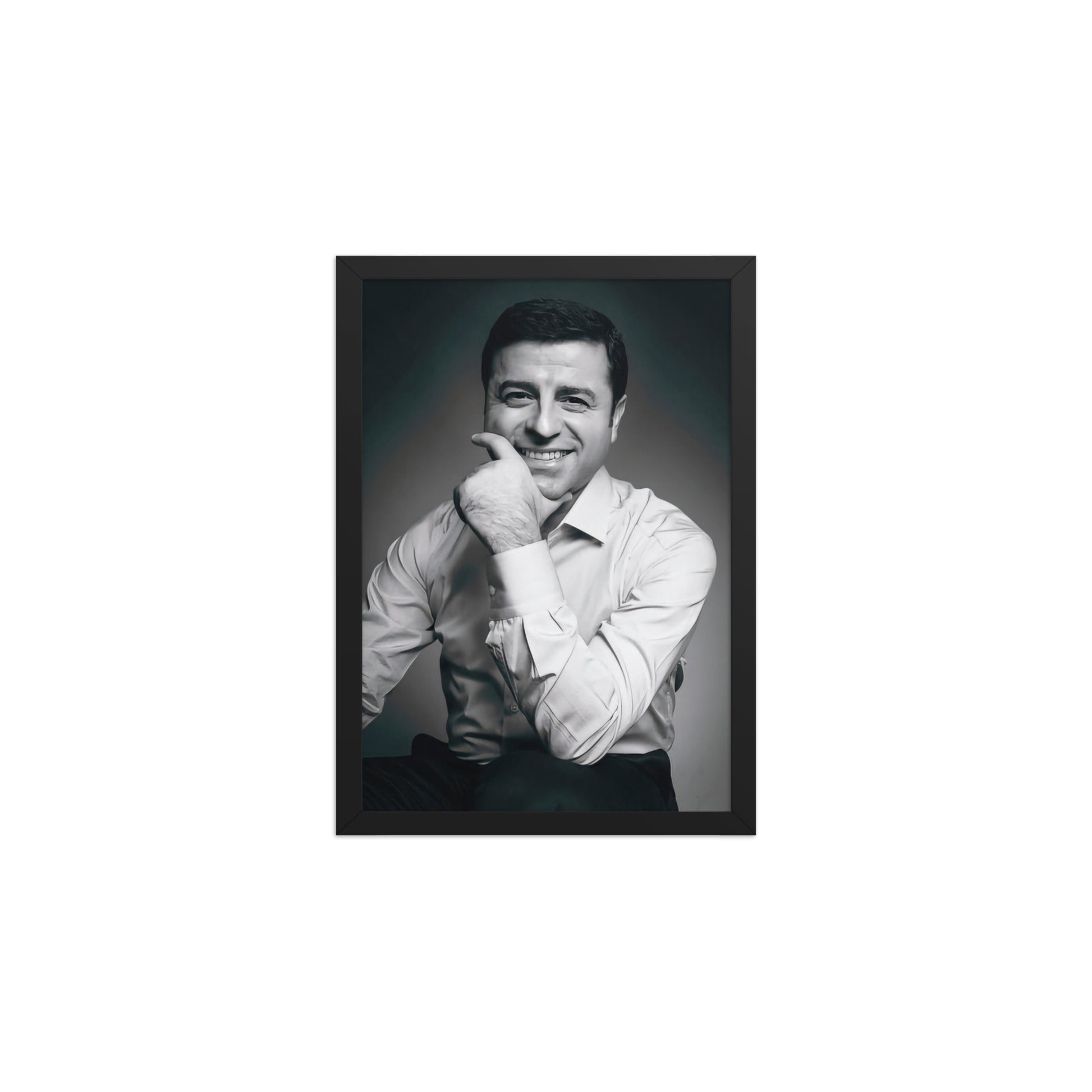 Selahattin Demirtas Framed Poster | Kurdish Identity Wall Art - Kurdish Wall Art Poster | MarsoniPrint