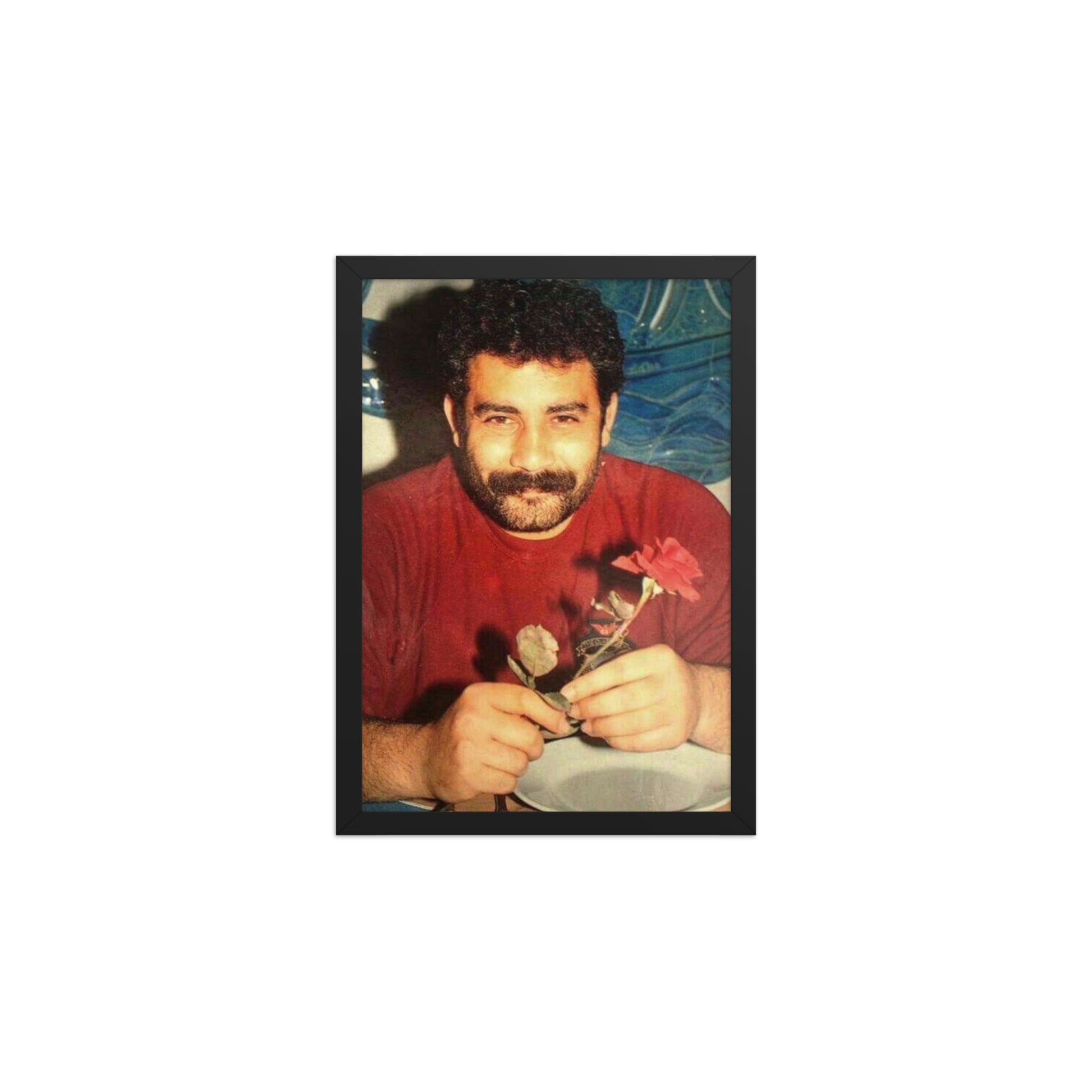 Ahmet Kaya Legacy Framed Poster | Kurdish Music Wall Art - Kurdish Wall Art Poster | MarsoniPrint