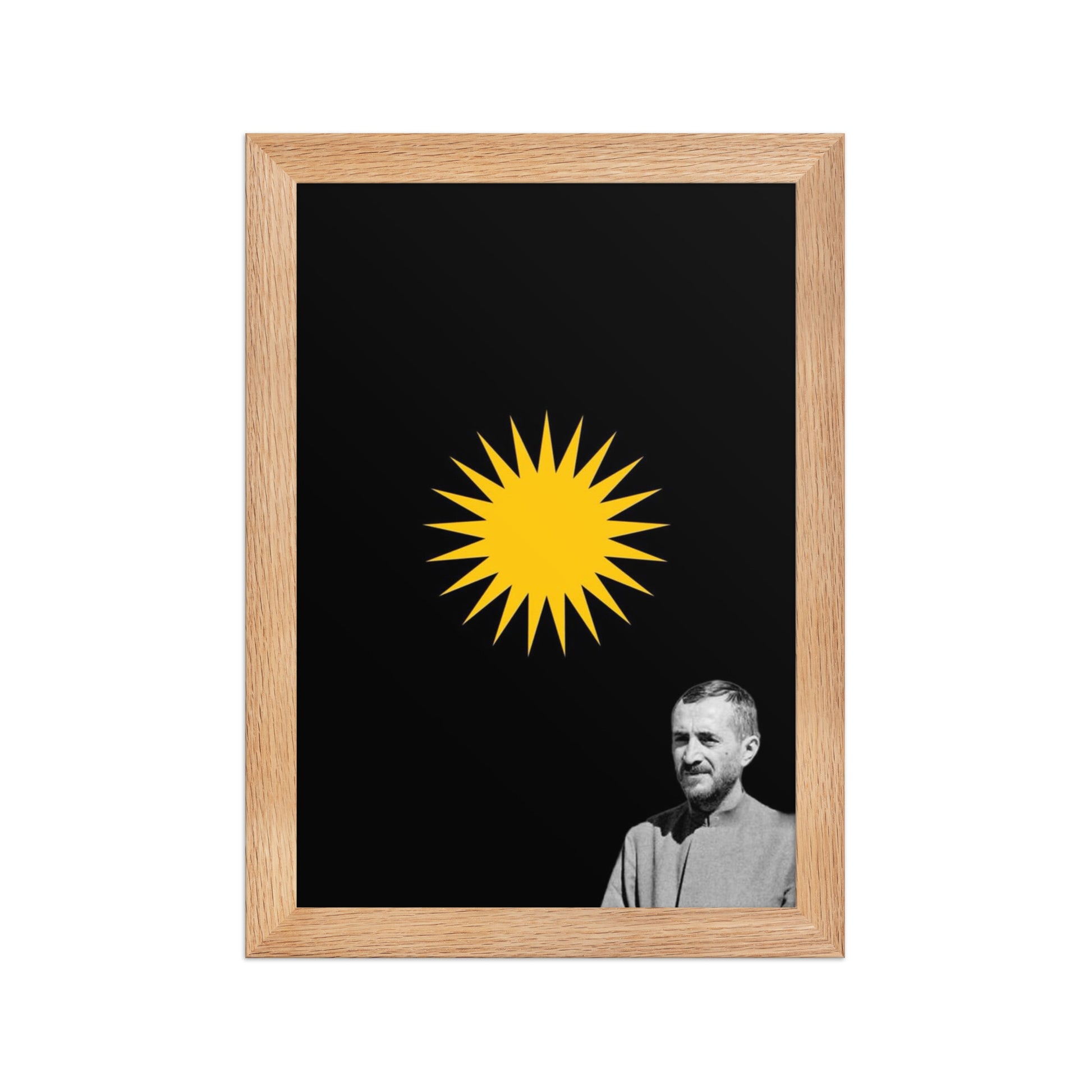 Qazi Muhammad Framed Poster | Kurdish History Art - Kurdish Wall Art Poster | MarsoniPrint