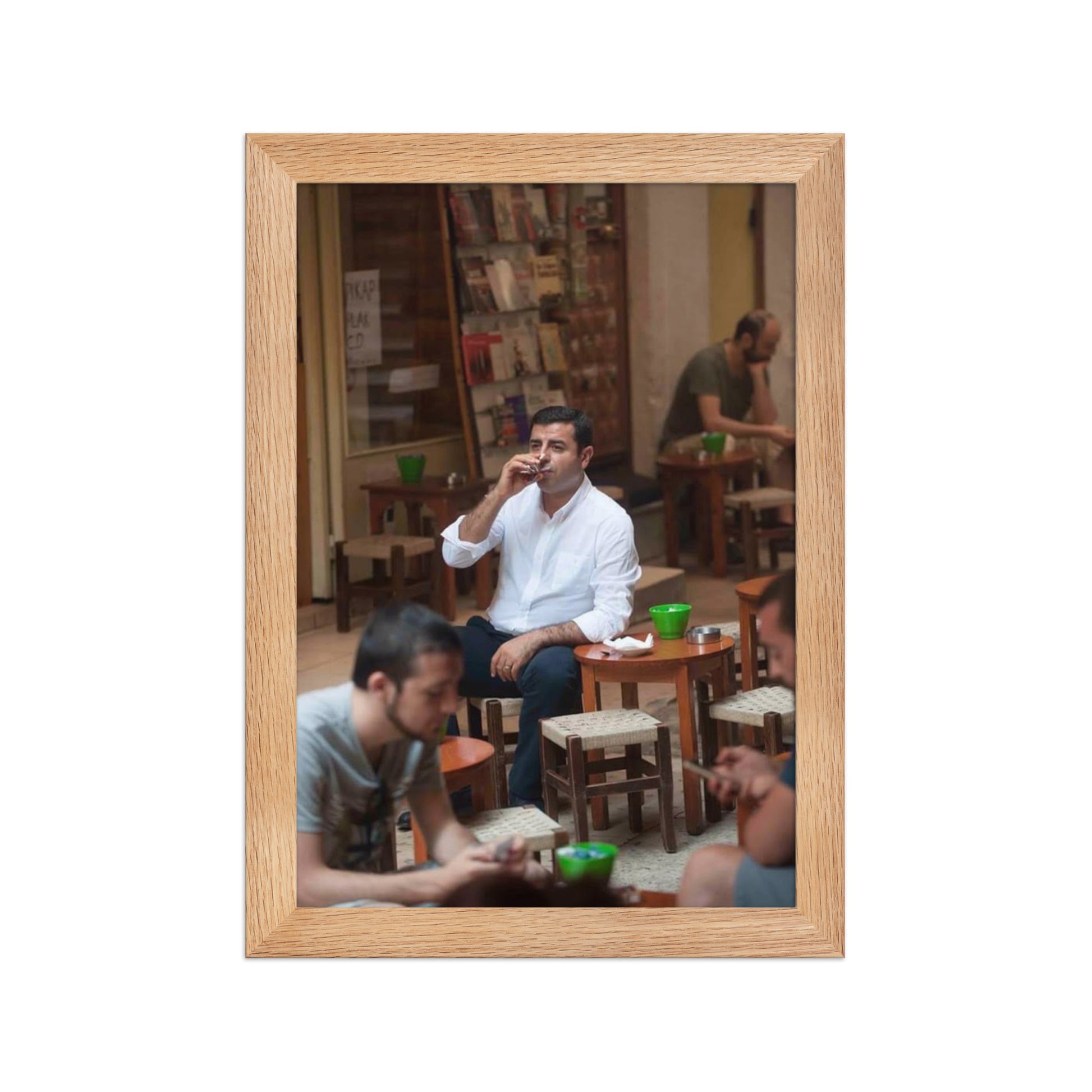 Selahattin Demirtaş 2+2=1 Framed Poster - Kurdish Wall Art Poster | MarsoniPrint