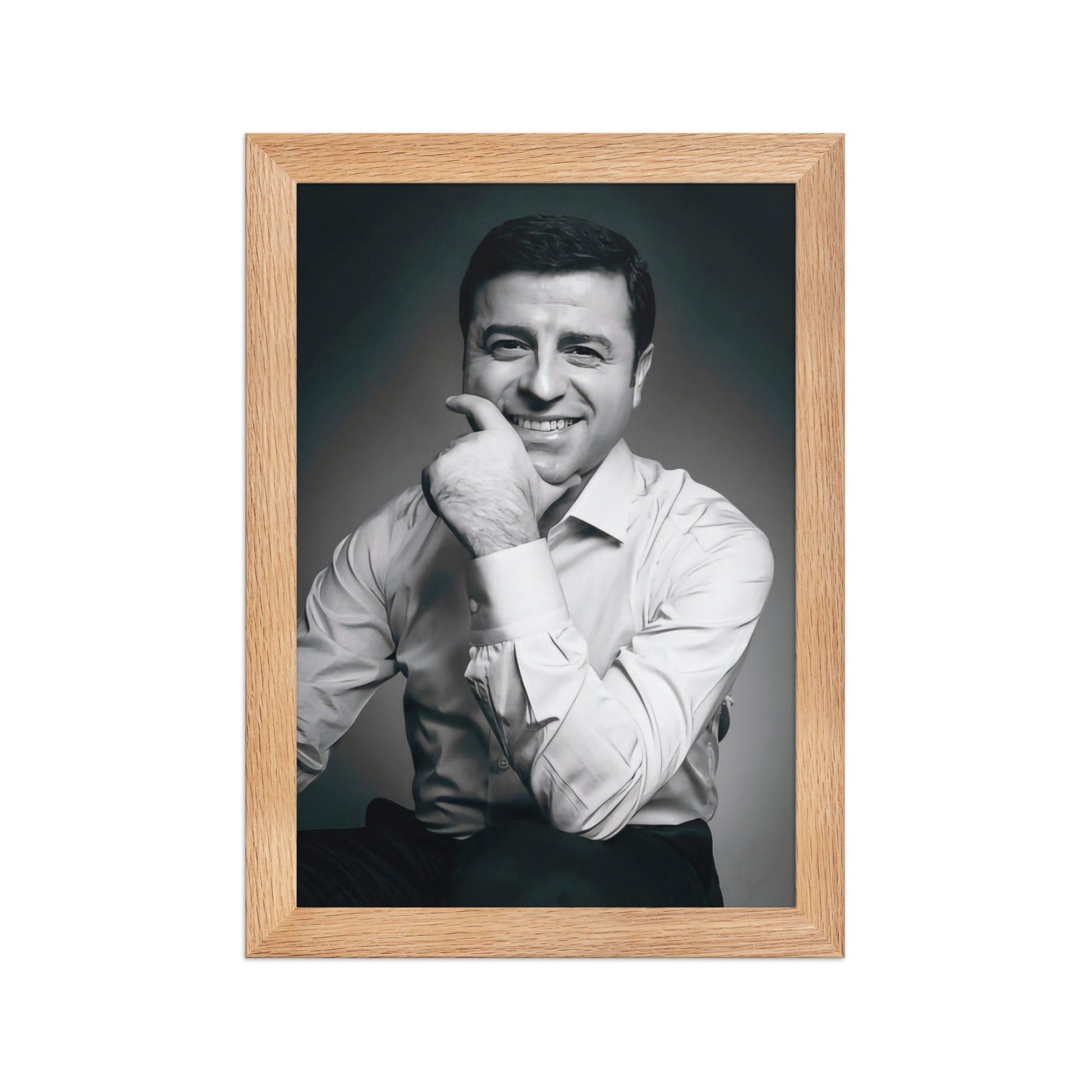 Selahattin Demirtas Framed Poster | Kurdish Identity Wall Art - Kurdish Wall Art Poster | MarsoniPrint