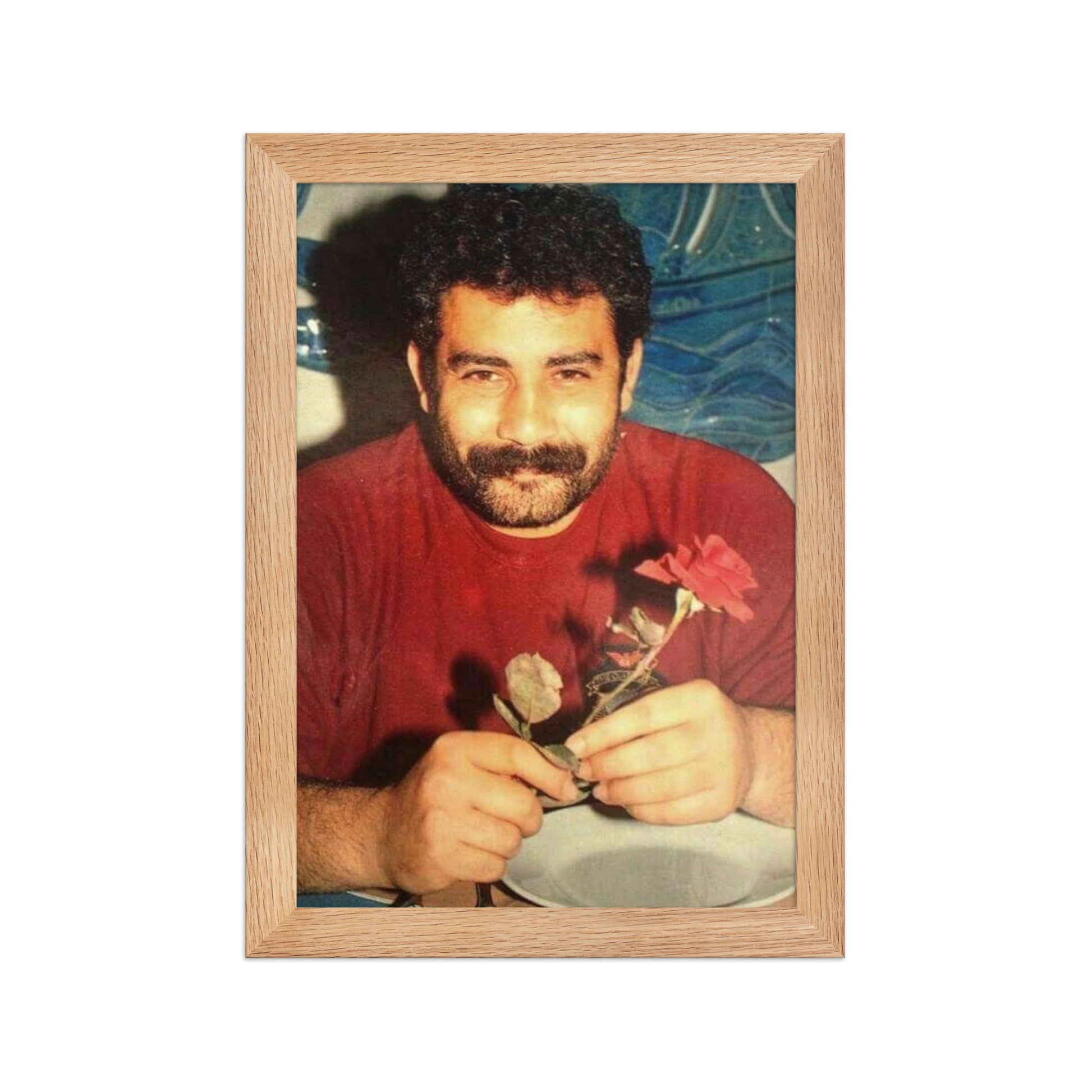 Ahmet Kaya Legacy Framed Poster | Kurdish Music Wall Art - Kurdish Wall Art Poster | MarsoniPrint