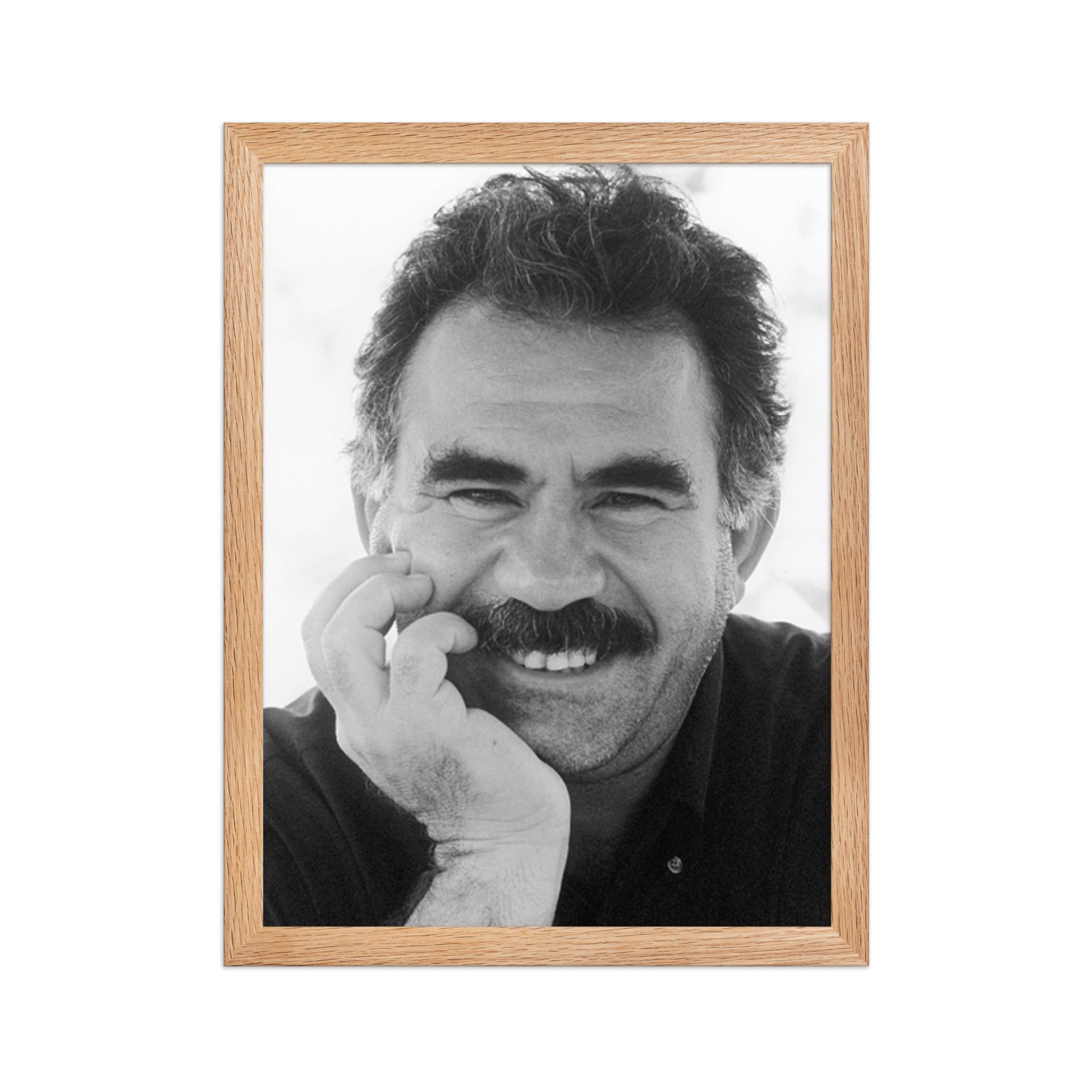Abdullah Ocalan Framed Poster | Kurdish APO Art - Kurdish Wall Art Poster | MarsoniPrint