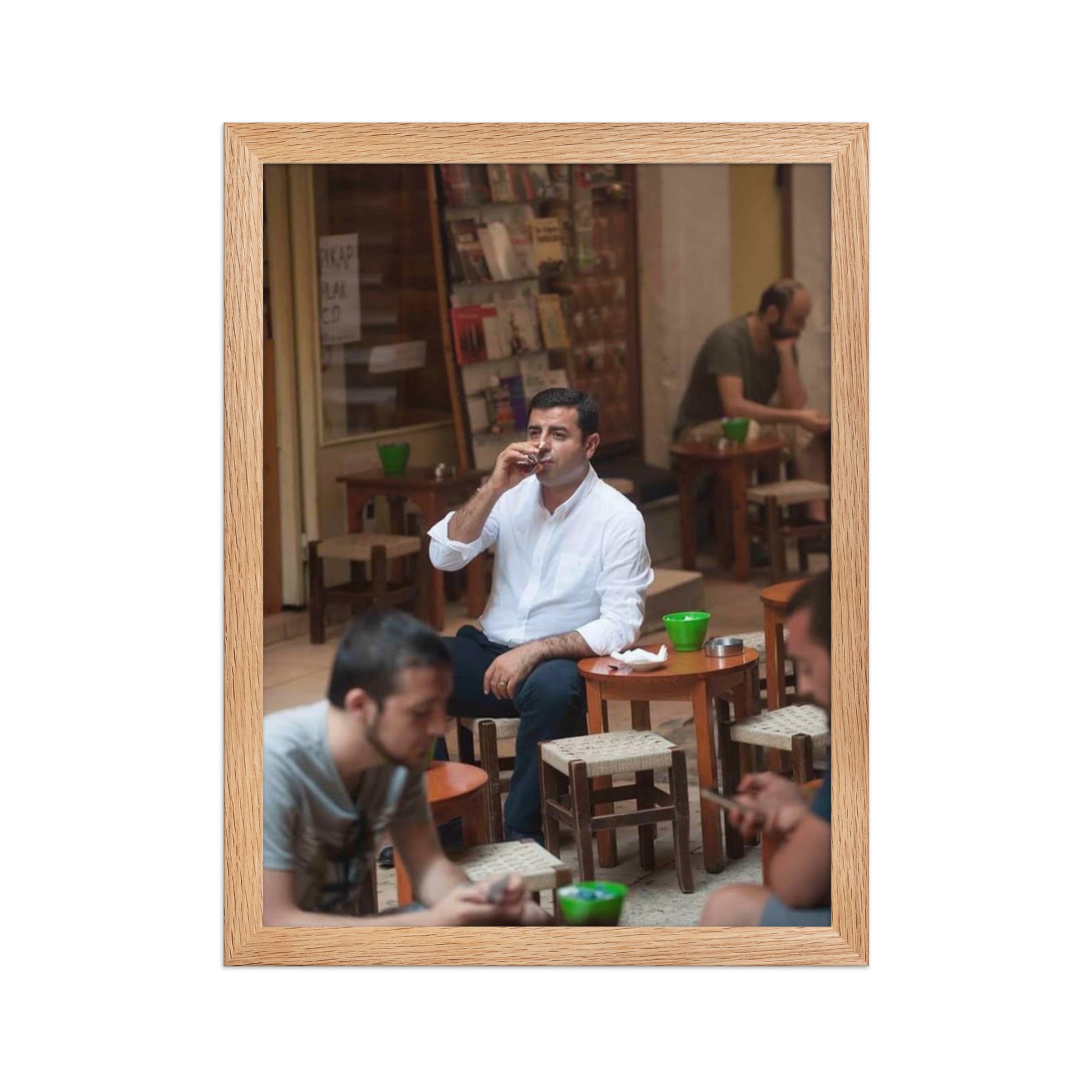 Selahattin Demirtaş 2+2=1 Framed Poster - Kurdish Wall Art Poster | MarsoniPrint