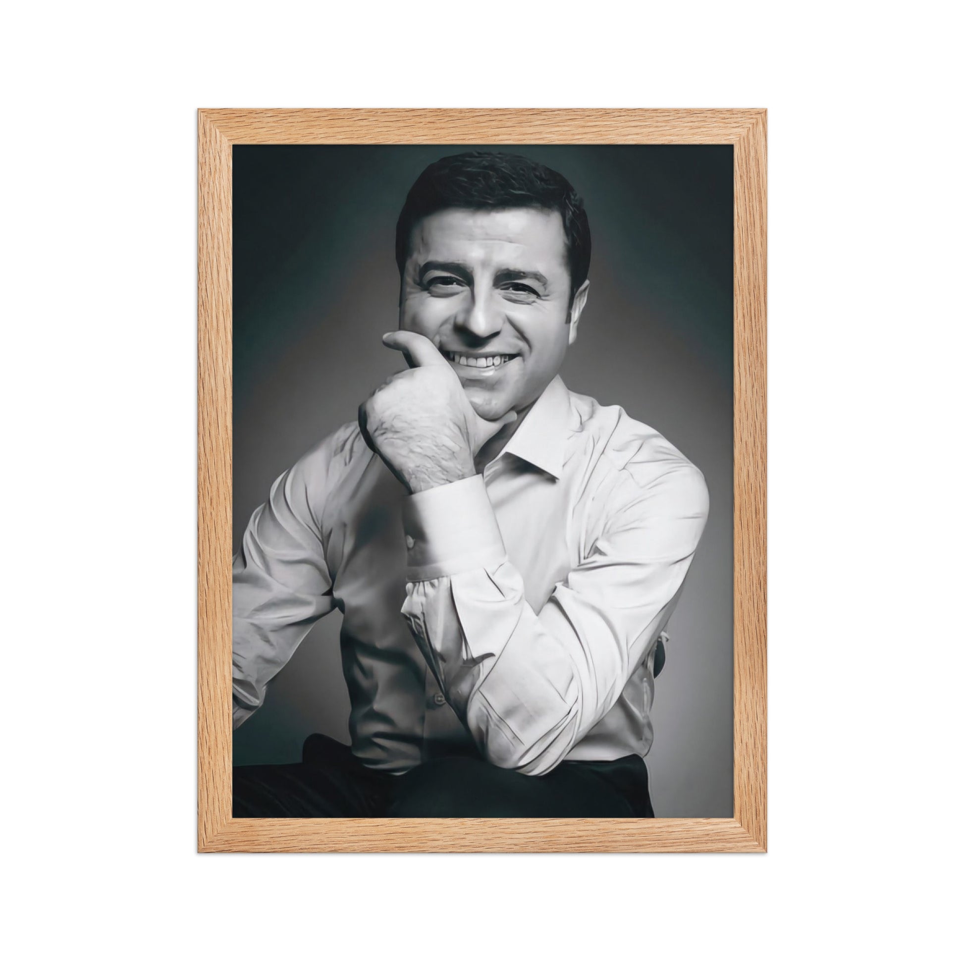 Selahattin Demirtas Framed Poster | Kurdish Identity Wall Art - Kurdish Wall Art Poster | MarsoniPrint