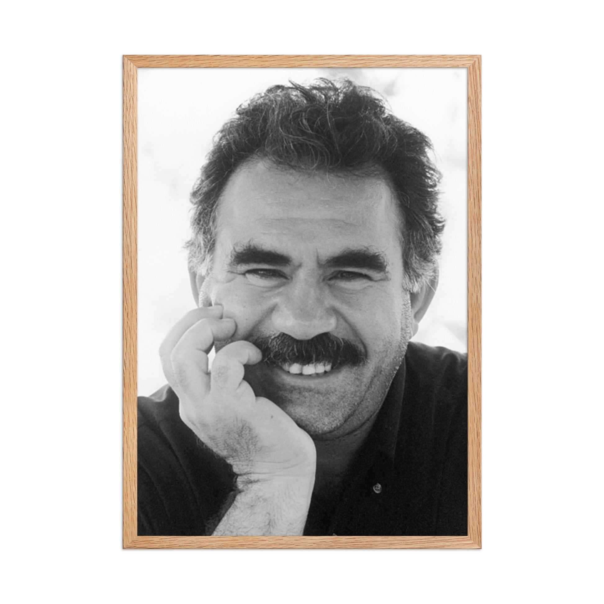 Abdullah Ocalan Framed Poster | Kurdish APO Art - Kurdish Wall Art Poster | MarsoniPrint