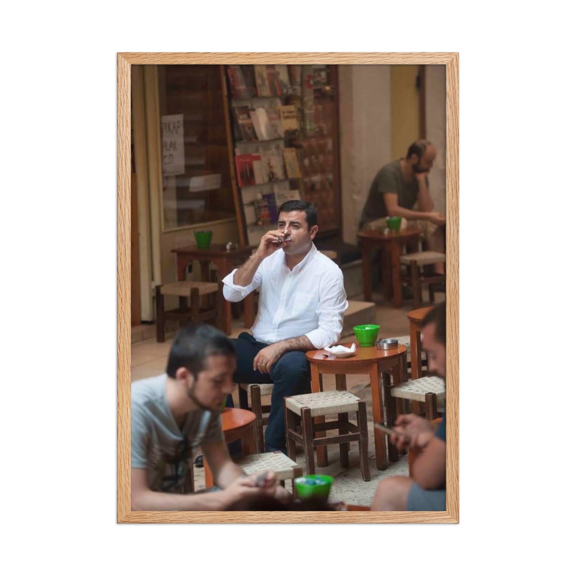 Selahattin Demirtaş 2+2=1 Framed Poster - Kurdish Wall Art Poster | MarsoniPrint