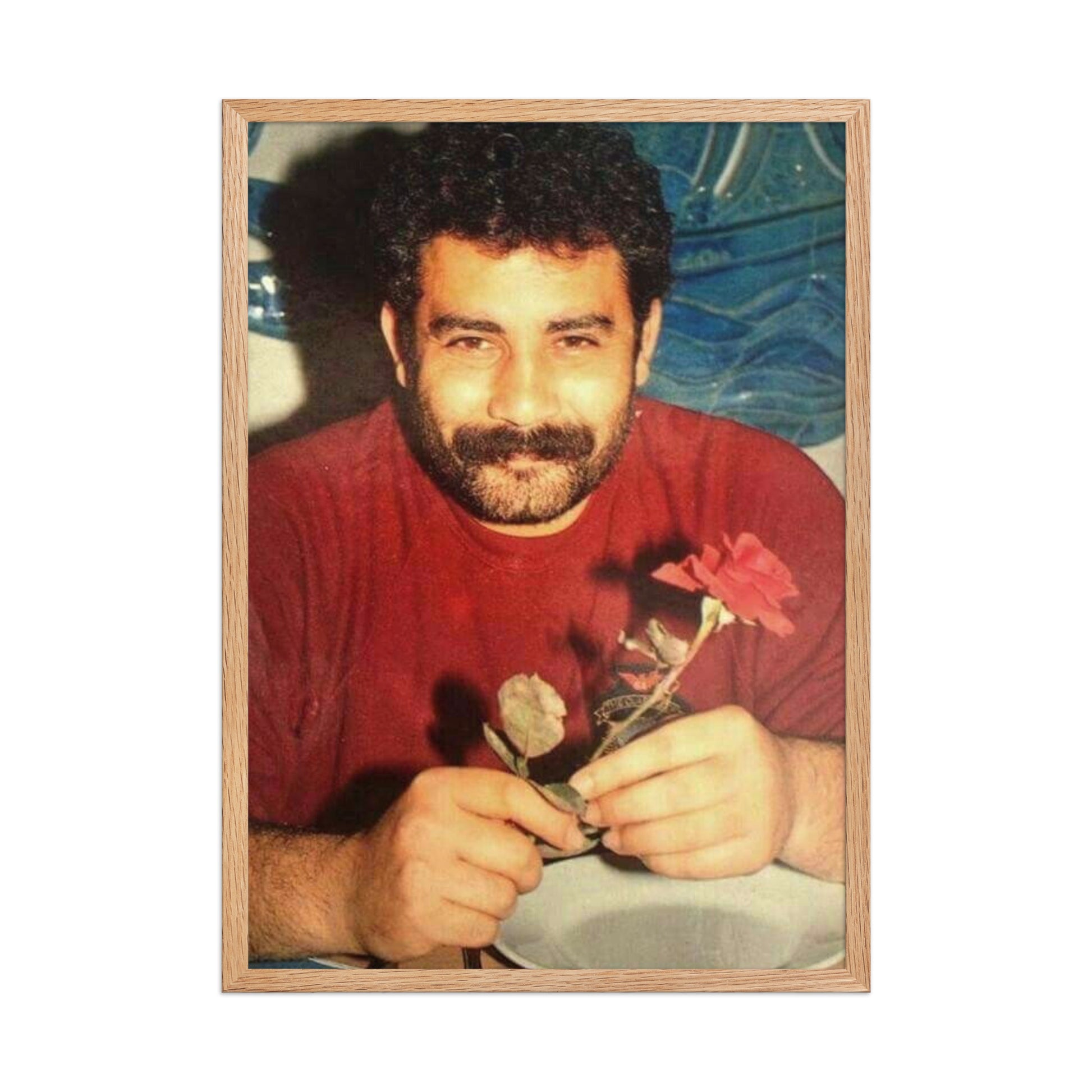 Ahmet Kaya Legacy Framed Poster | Kurdish Music Wall Art - Kurdish Wall Art Poster | MarsoniPrint