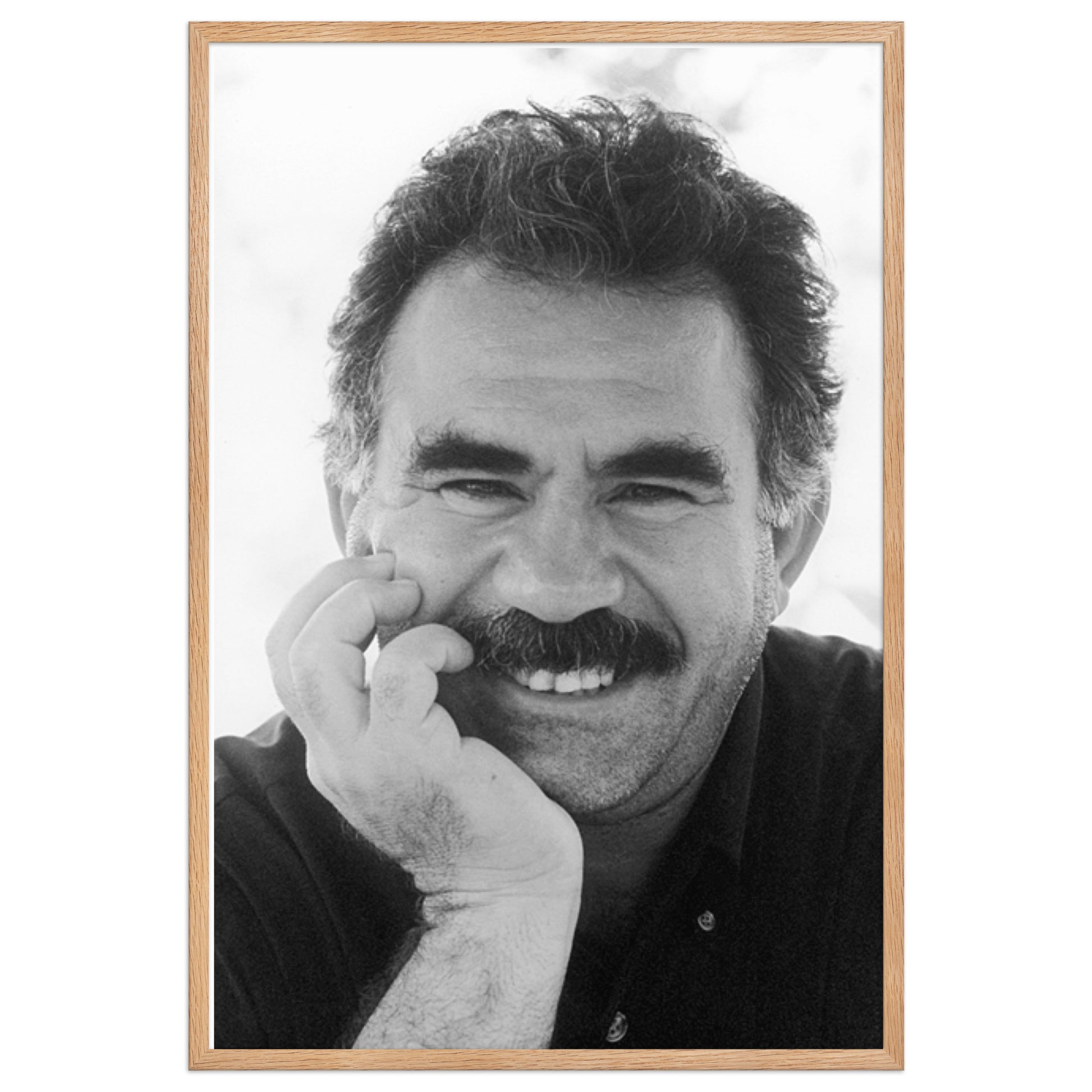 Abdullah Ocalan Framed Poster | Kurdish APO Art - Kurdish Wall Art Poster | MarsoniPrint