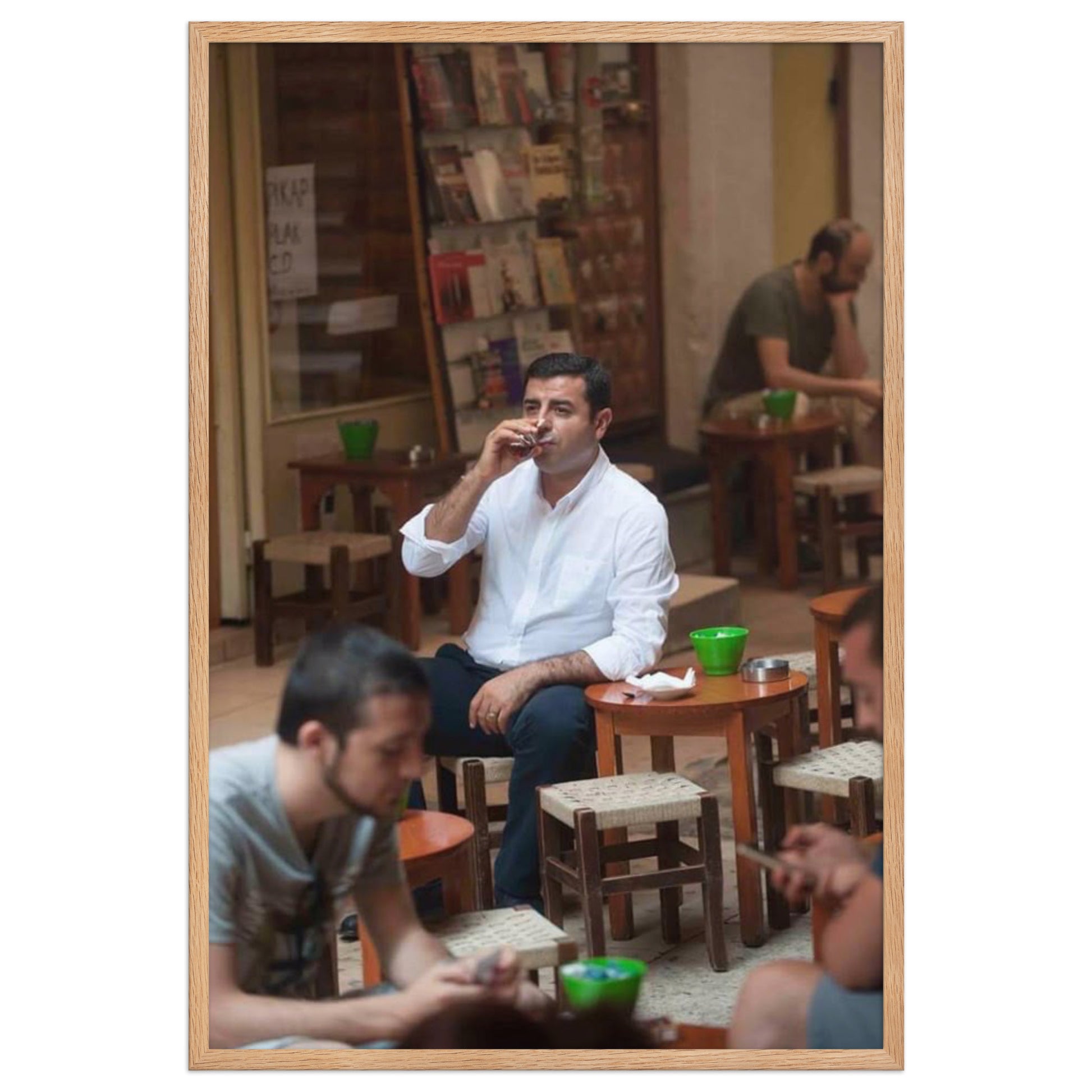 Selahattin Demirtaş 2+2=1 Framed Poster - Kurdish Wall Art Poster | MarsoniPrint