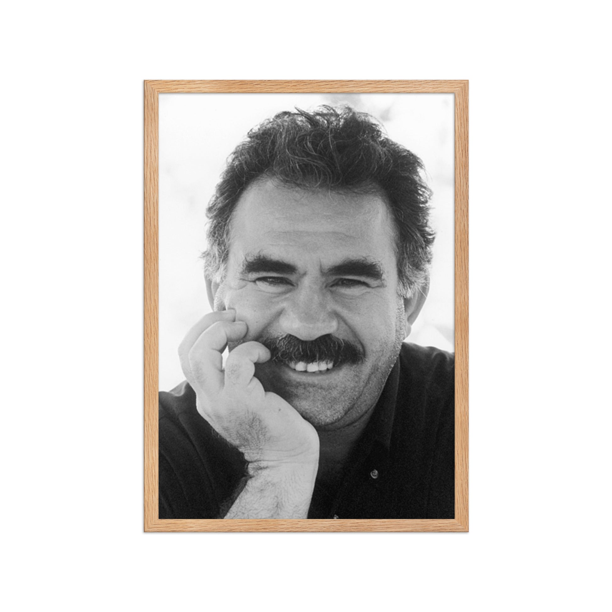 Abdullah Ocalan Framed Poster | Kurdish APO Art - Kurdish Wall Art Poster | MarsoniPrint