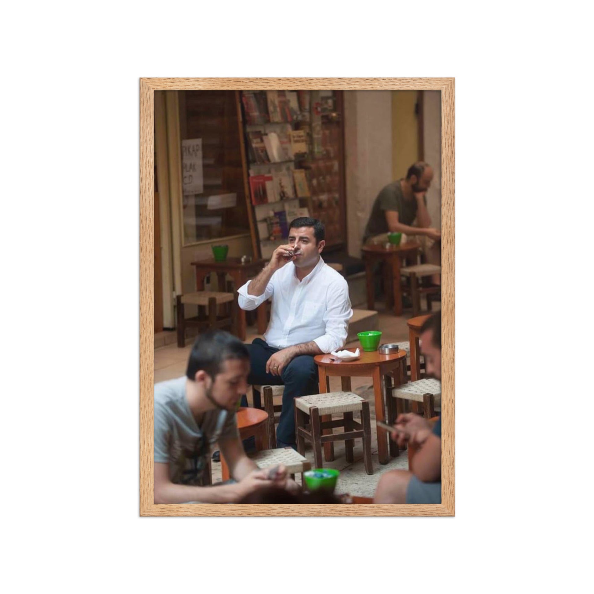 Selahattin Demirtaş 2+2=1 Framed Poster - Kurdish Wall Art Poster | MarsoniPrint