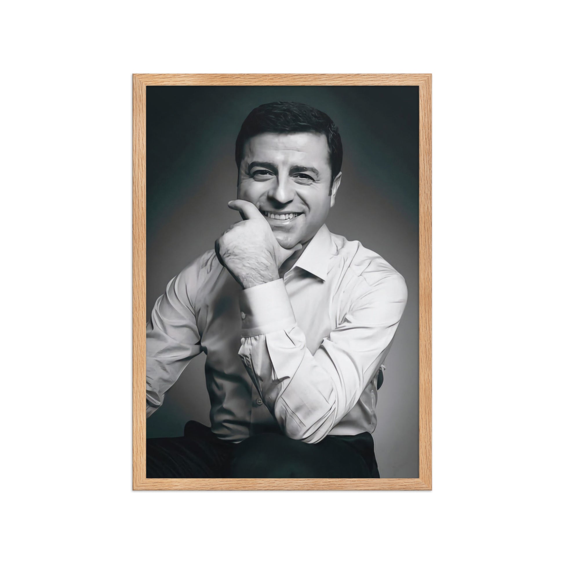 Selahattin Demirtas Framed Poster | Kurdish Identity Wall Art - Kurdish Wall Art Poster | MarsoniPrint