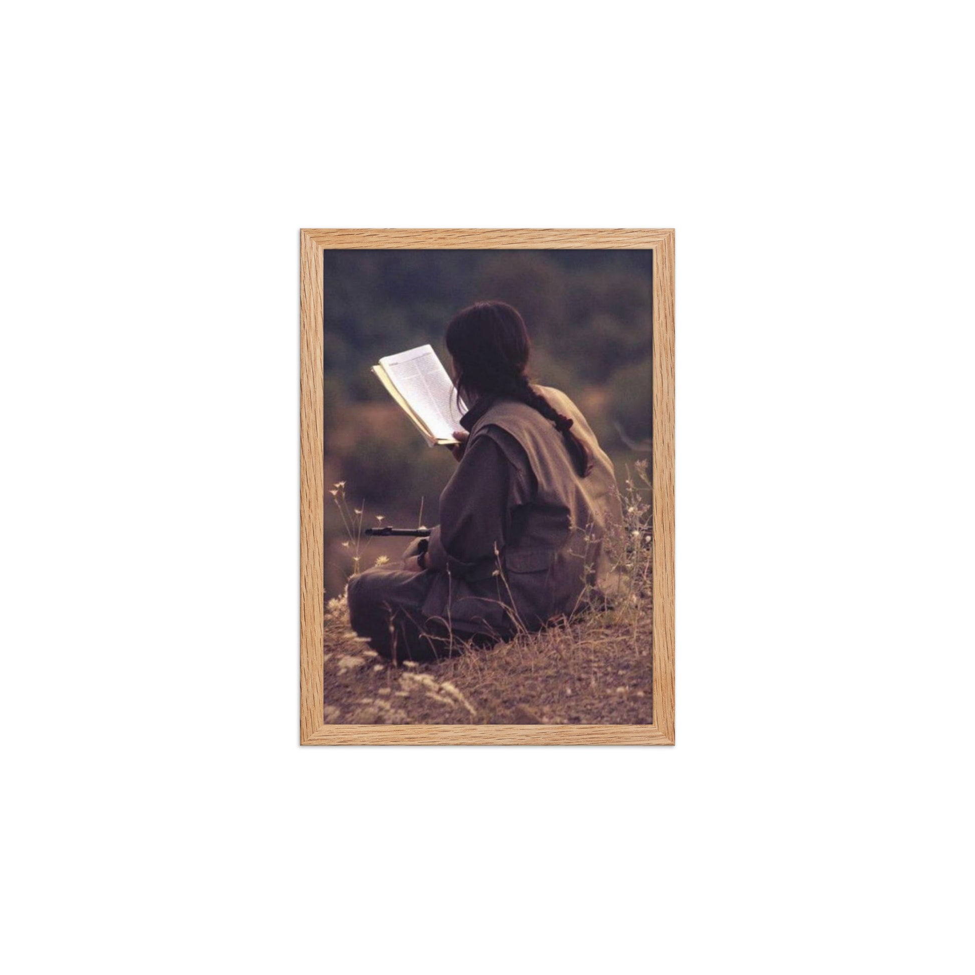 Hewal Kurdish Woman Framed Poster | Matte Art - Kurdish Wall Art Poster | MarsoniPrint