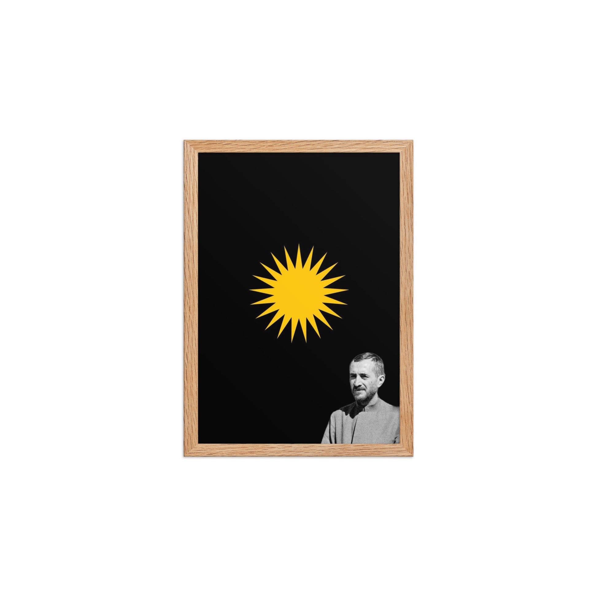 Qazi Muhammad Framed Poster | Kurdish History Art - Kurdish Wall Art Poster | MarsoniPrint