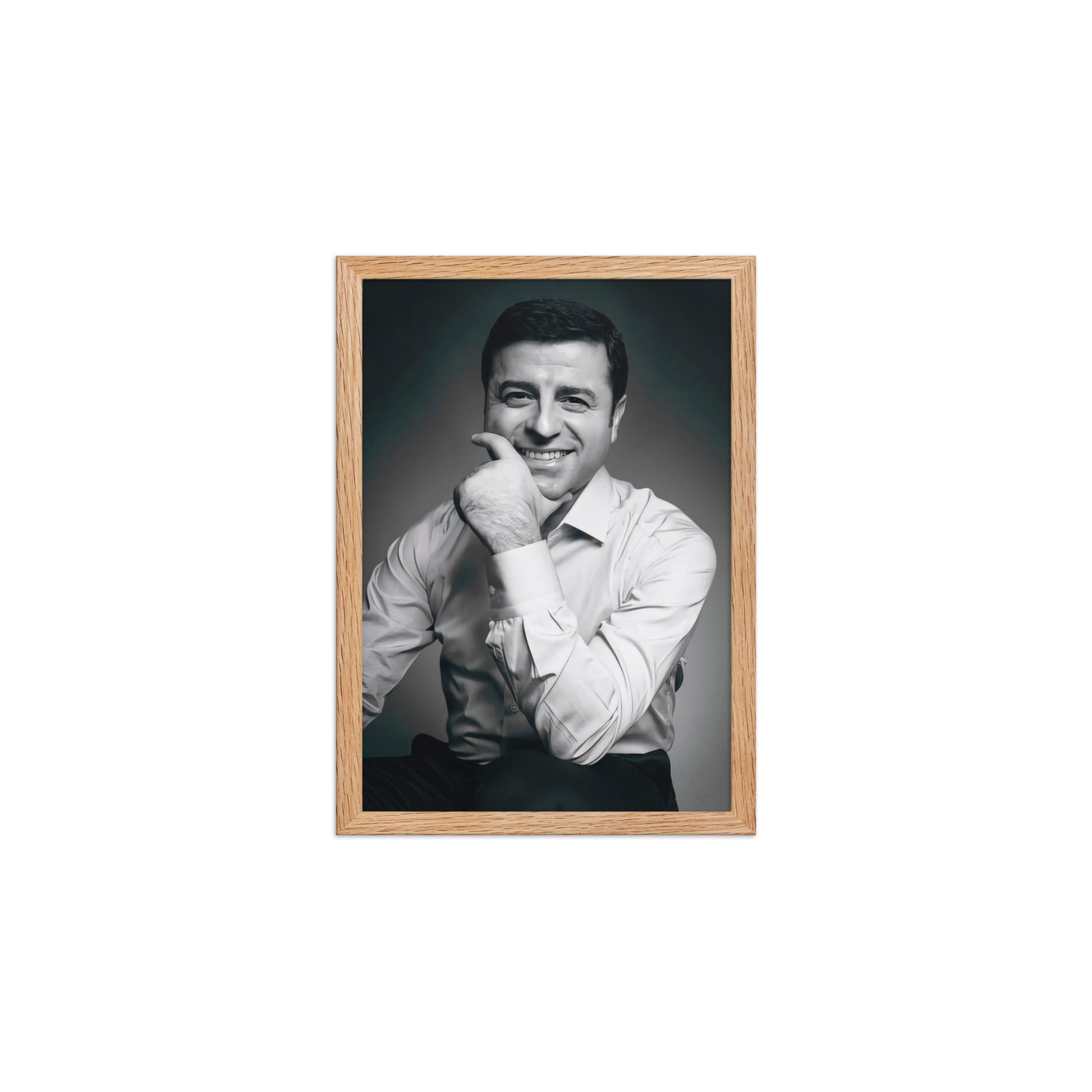 Selahattin Demirtas Framed Poster | Kurdish Identity Wall Art - Kurdish Wall Art Poster | MarsoniPrint