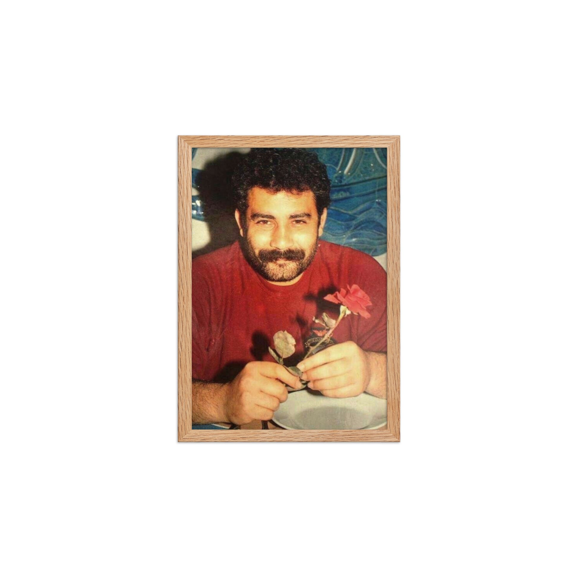 Ahmet Kaya Legacy Framed Poster | Kurdish Music Wall Art - Kurdish Wall Art Poster | MarsoniPrint