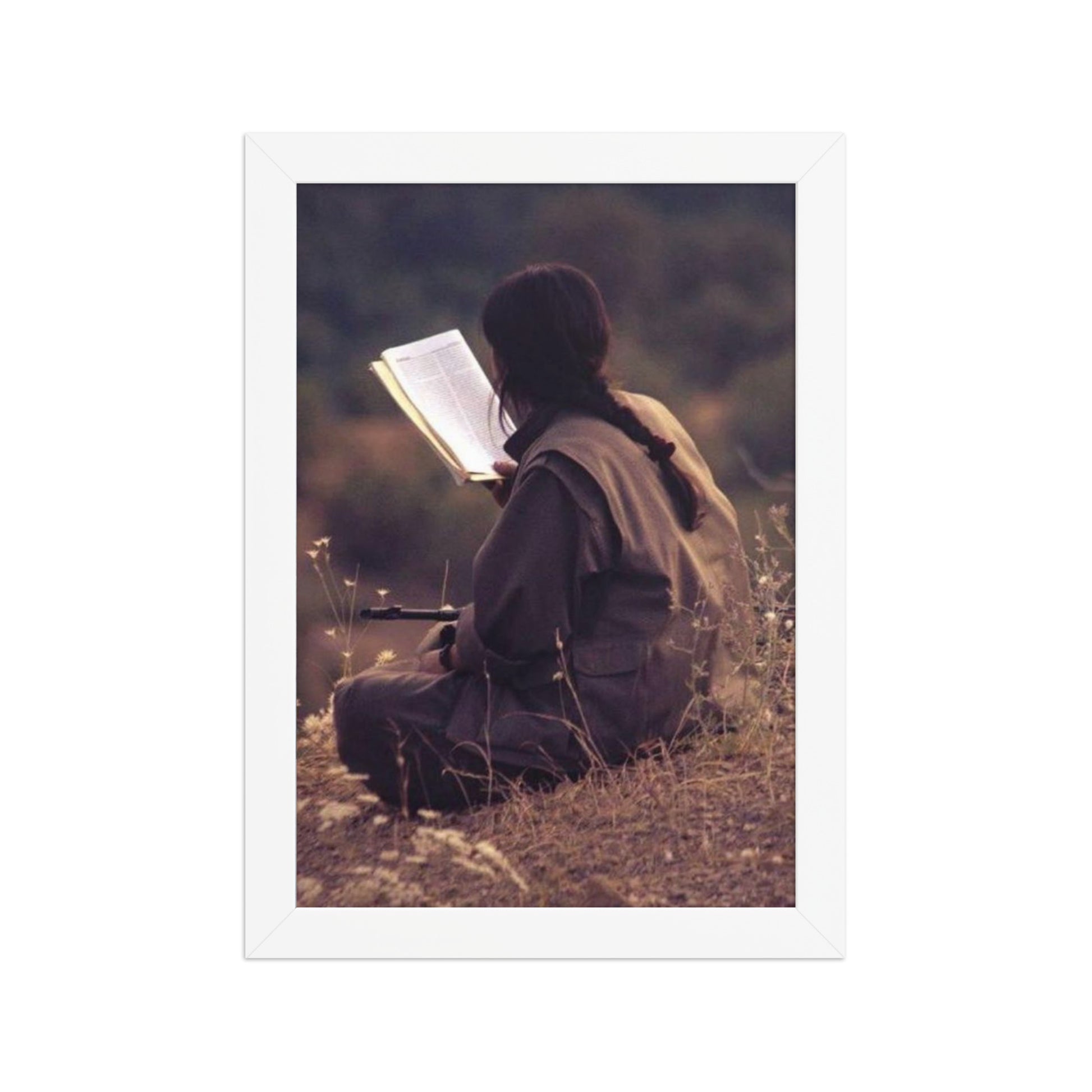 Hewal Kurdish Woman Framed Poster | Matte Art - Kurdish Wall Art Poster | MarsoniPrint