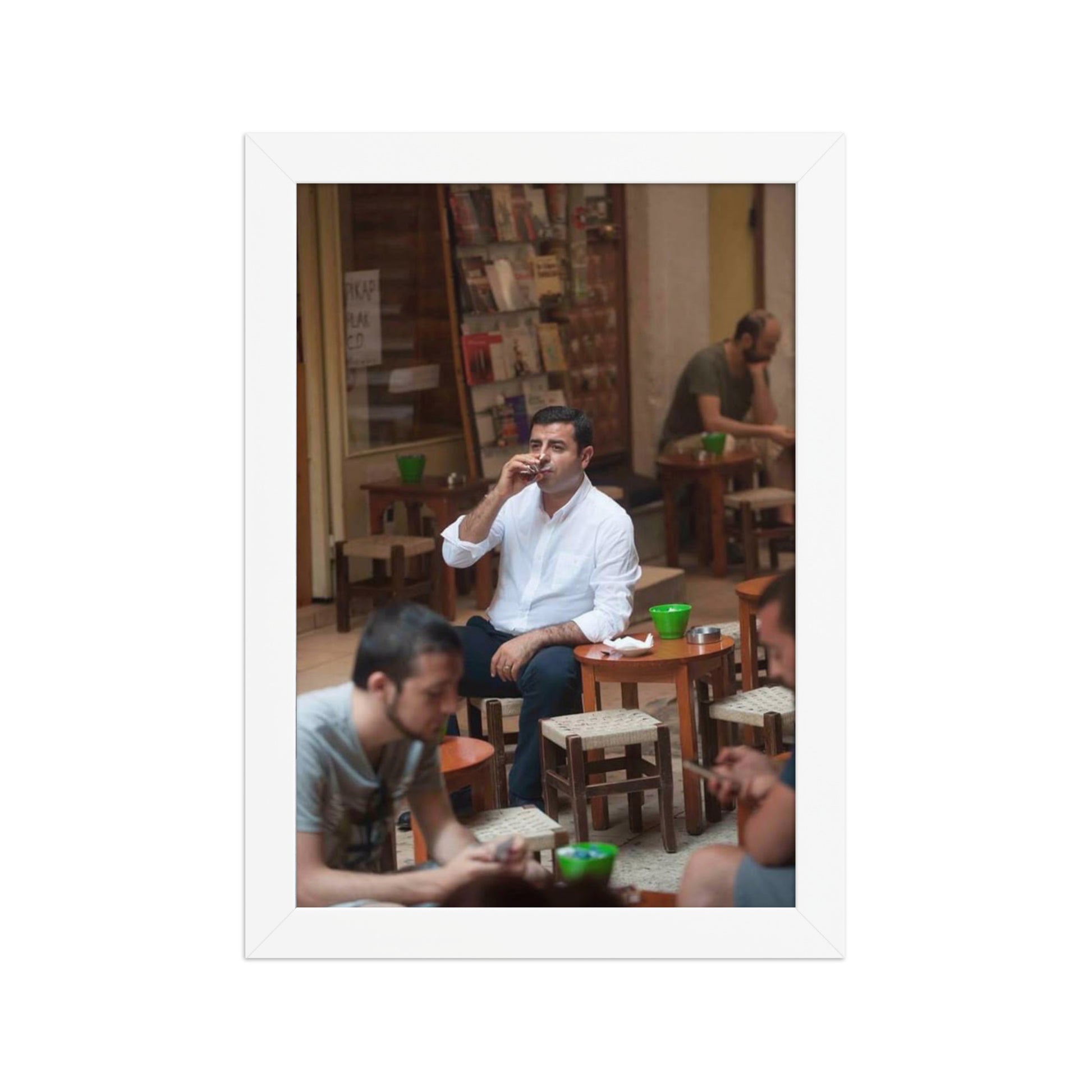Selahattin Demirtaş 2+2=1 Framed Poster - Kurdish Wall Art Poster | MarsoniPrint