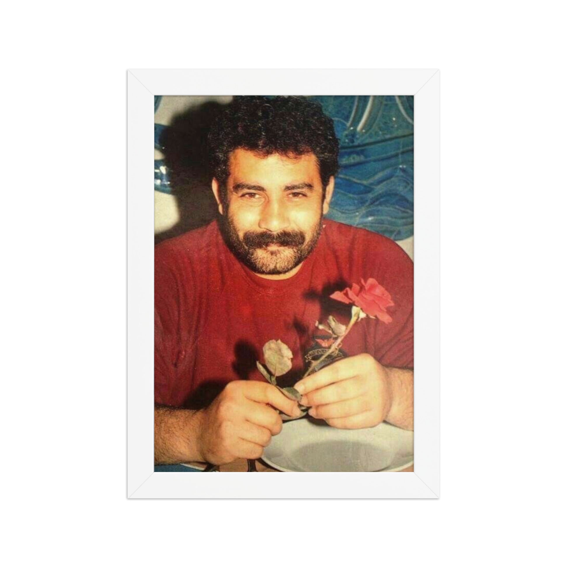 Ahmet Kaya Legacy Framed Poster | Kurdish Music Wall Art - Kurdish Wall Art Poster | MarsoniPrint