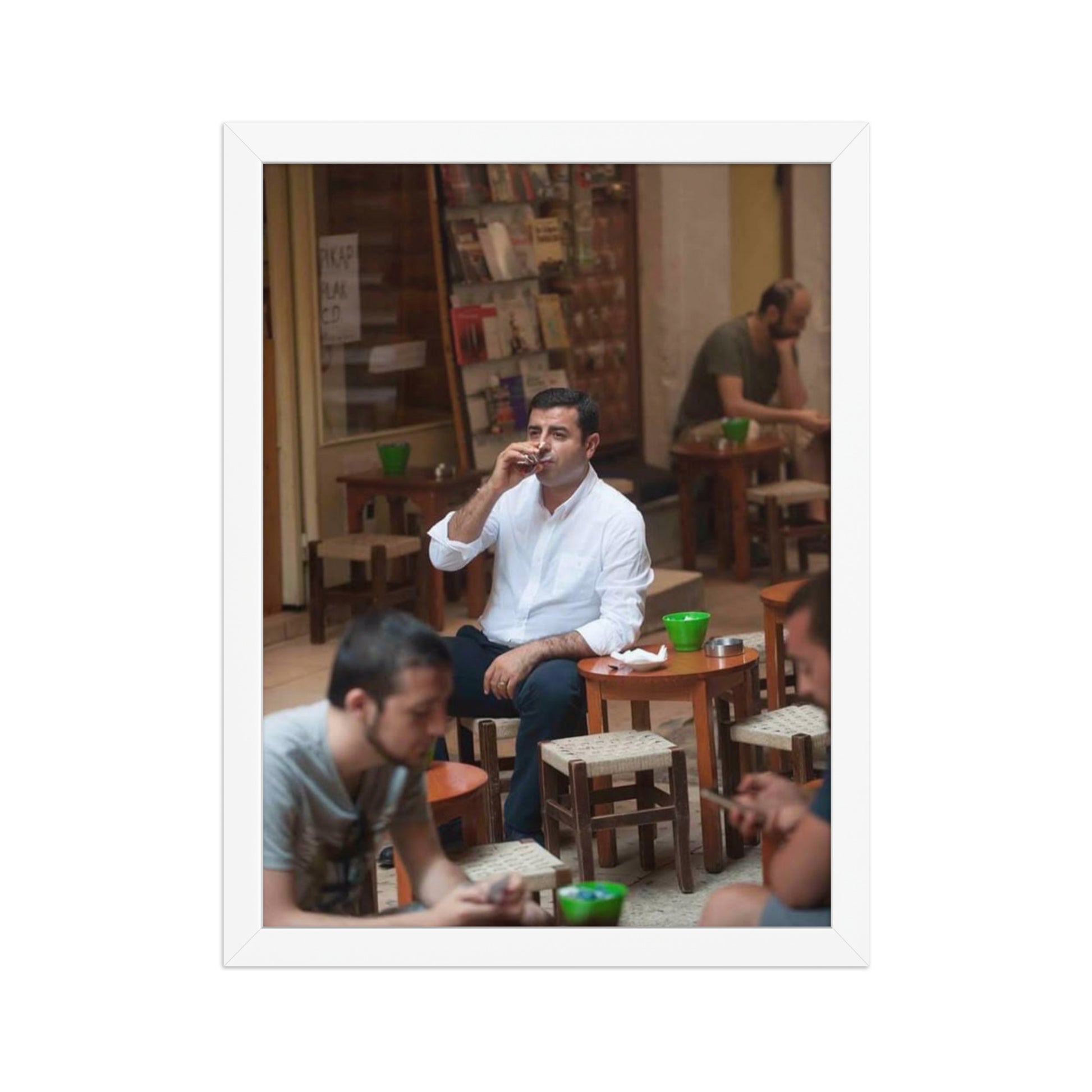 Selahattin Demirtaş 2+2=1 Framed Poster - Kurdish Wall Art Poster | MarsoniPrint