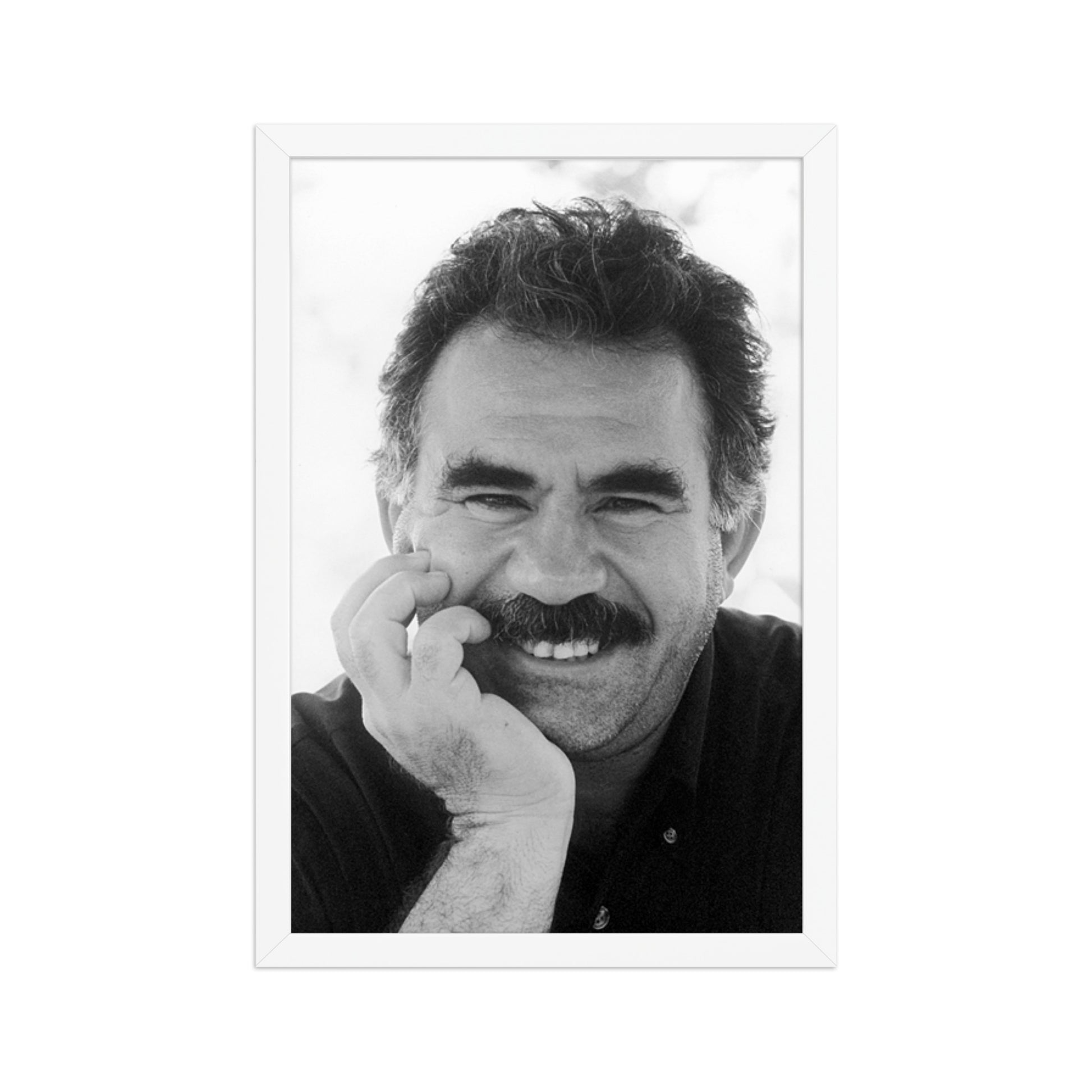 Abdullah Ocalan Framed Poster | Kurdish APO Art - Kurdish Wall Art Poster | MarsoniPrint