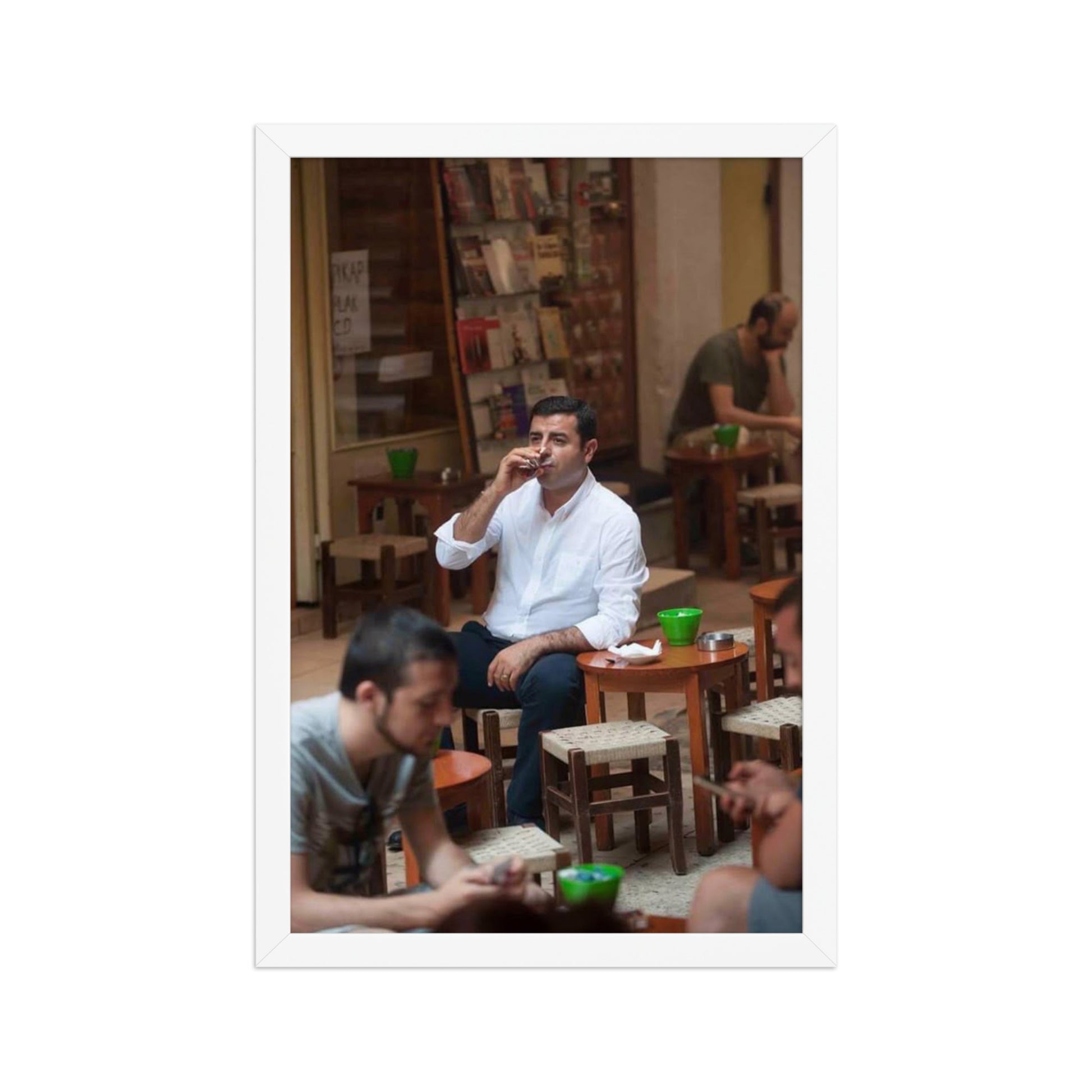 Selahattin Demirtaş 2+2=1 Framed Poster - Kurdish Wall Art Poster | MarsoniPrint