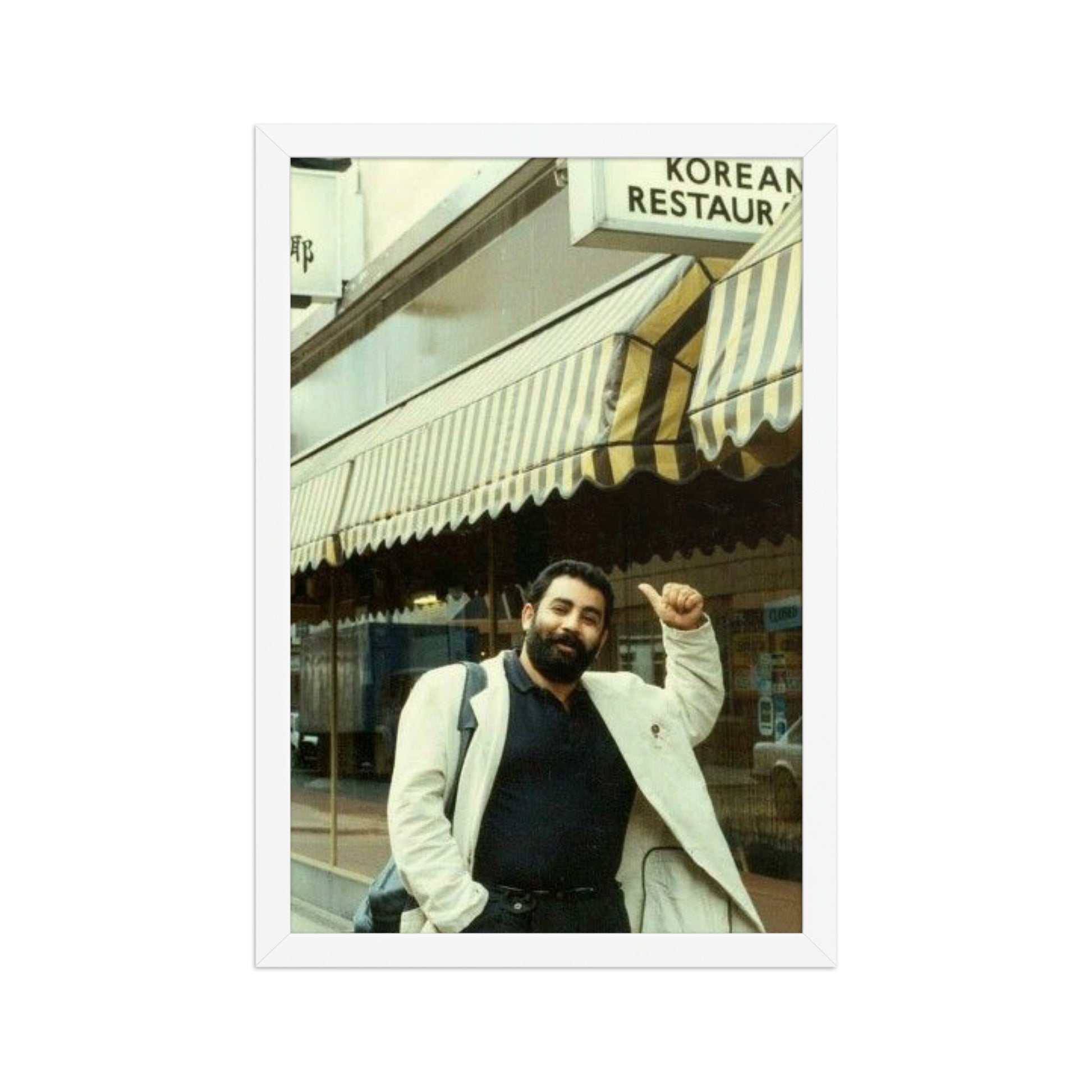 Ahmet Kaya Kurdish Framed Poster | Matte Wall Art - Kurdish Wall Art Poster | MarsoniPrint