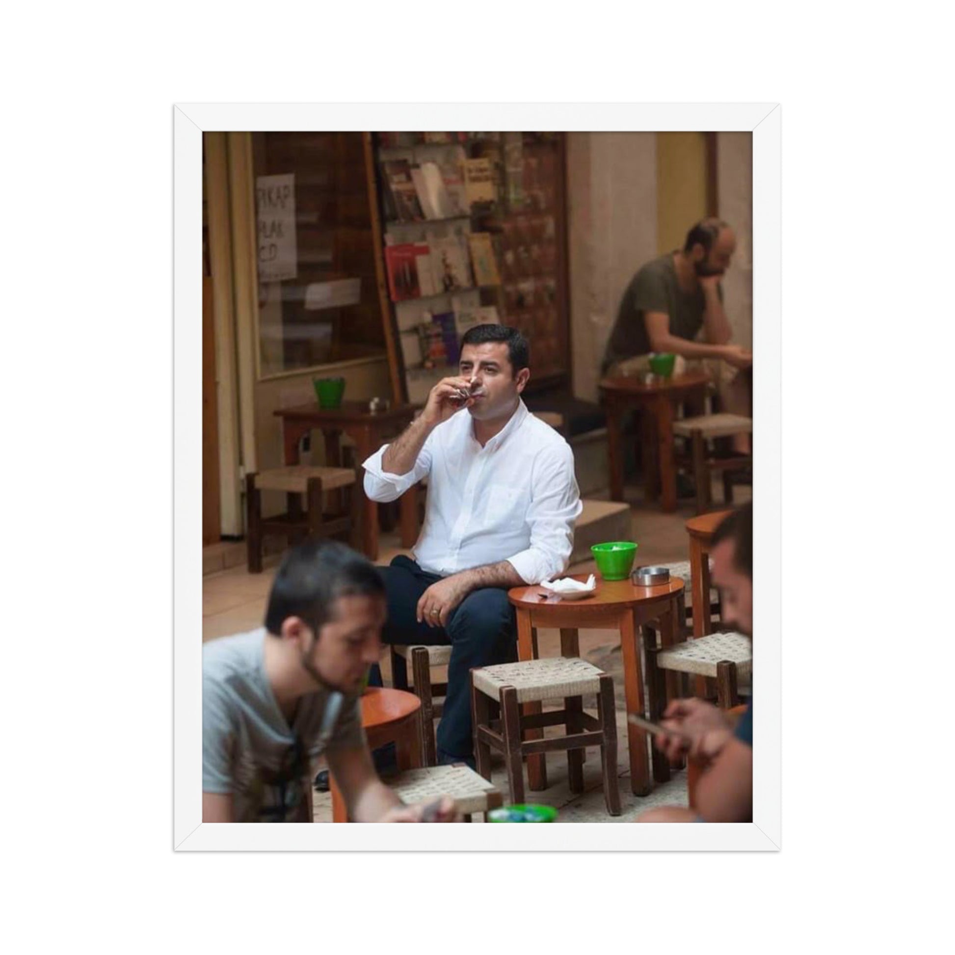 Selahattin Demirtaş 2+2=1 Framed Poster - Kurdish Wall Art Poster | MarsoniPrint