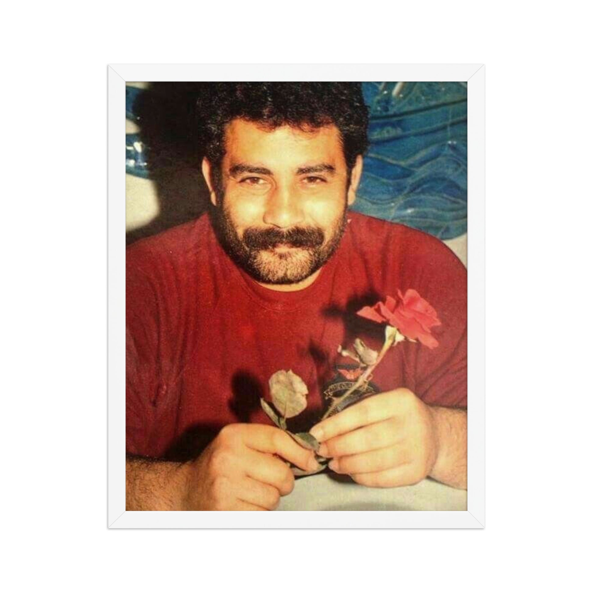 Ahmet Kaya Legacy Framed Poster | Kurdish Music Wall Art - Kurdish Wall Art Poster | MarsoniPrint