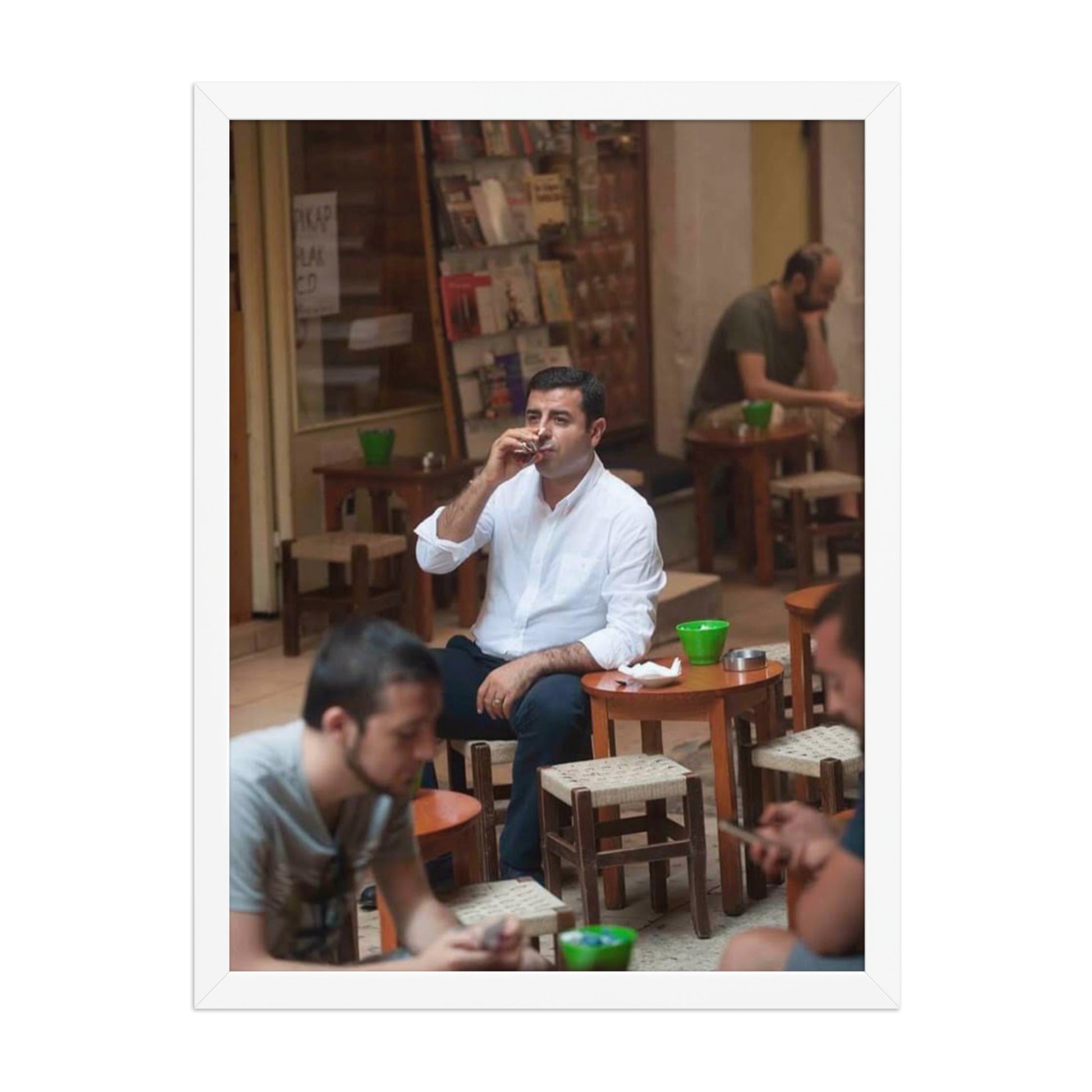 Selahattin Demirtaş 2+2=1 Framed Poster - Kurdish Wall Art Poster | MarsoniPrint