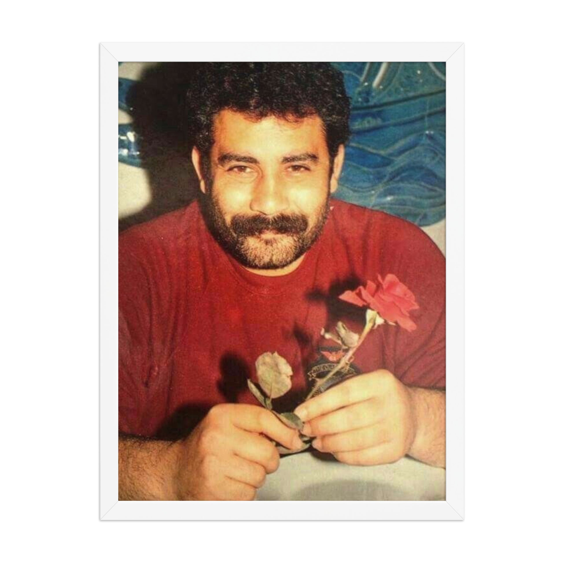 Ahmet Kaya Legacy Framed Poster | Kurdish Music Wall Art - Kurdish Wall Art Poster | MarsoniPrint