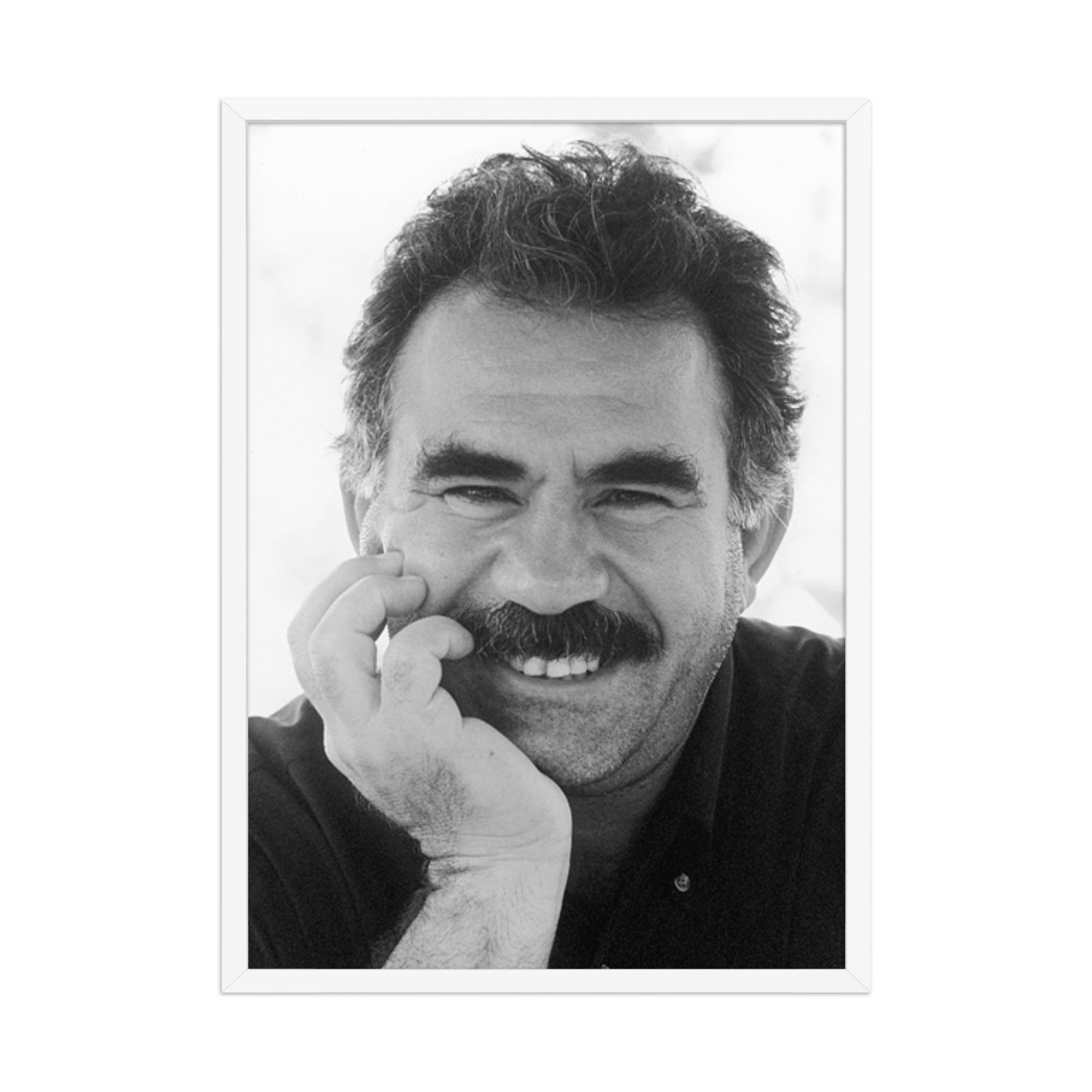 Abdullah Ocalan Framed Poster | Kurdish APO Art - Kurdish Wall Art Poster | MarsoniPrint