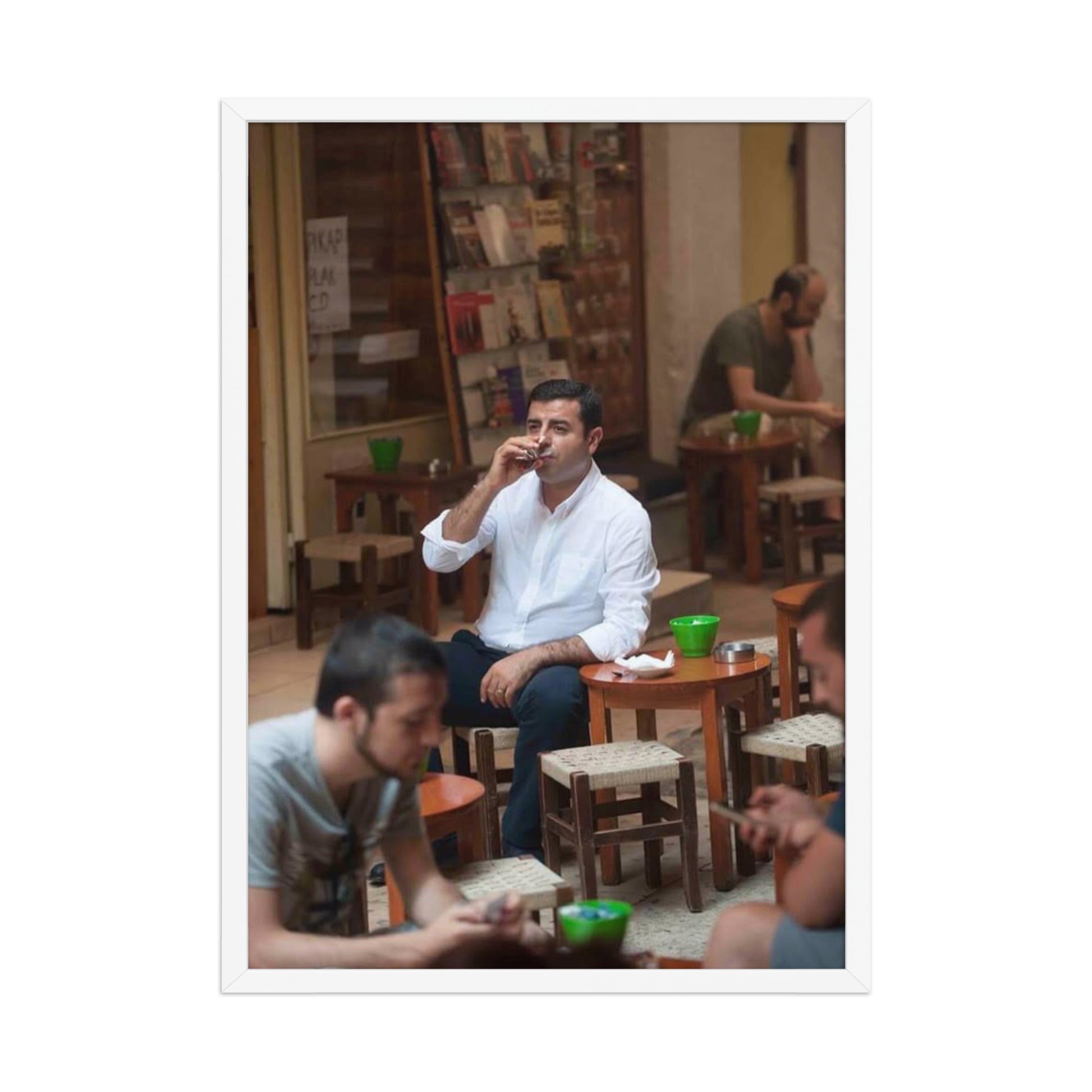 Selahattin Demirtaş 2+2=1 Framed Poster - Kurdish Wall Art Poster | MarsoniPrint