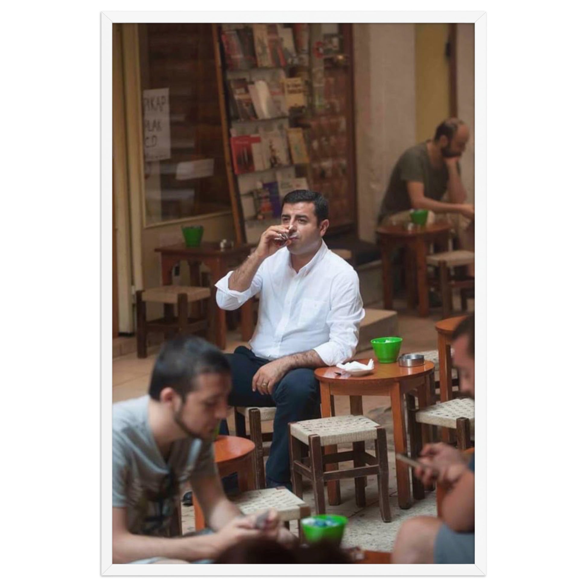 Selahattin Demirtaş 2+2=1 Framed Poster - Kurdish Wall Art Poster | MarsoniPrint