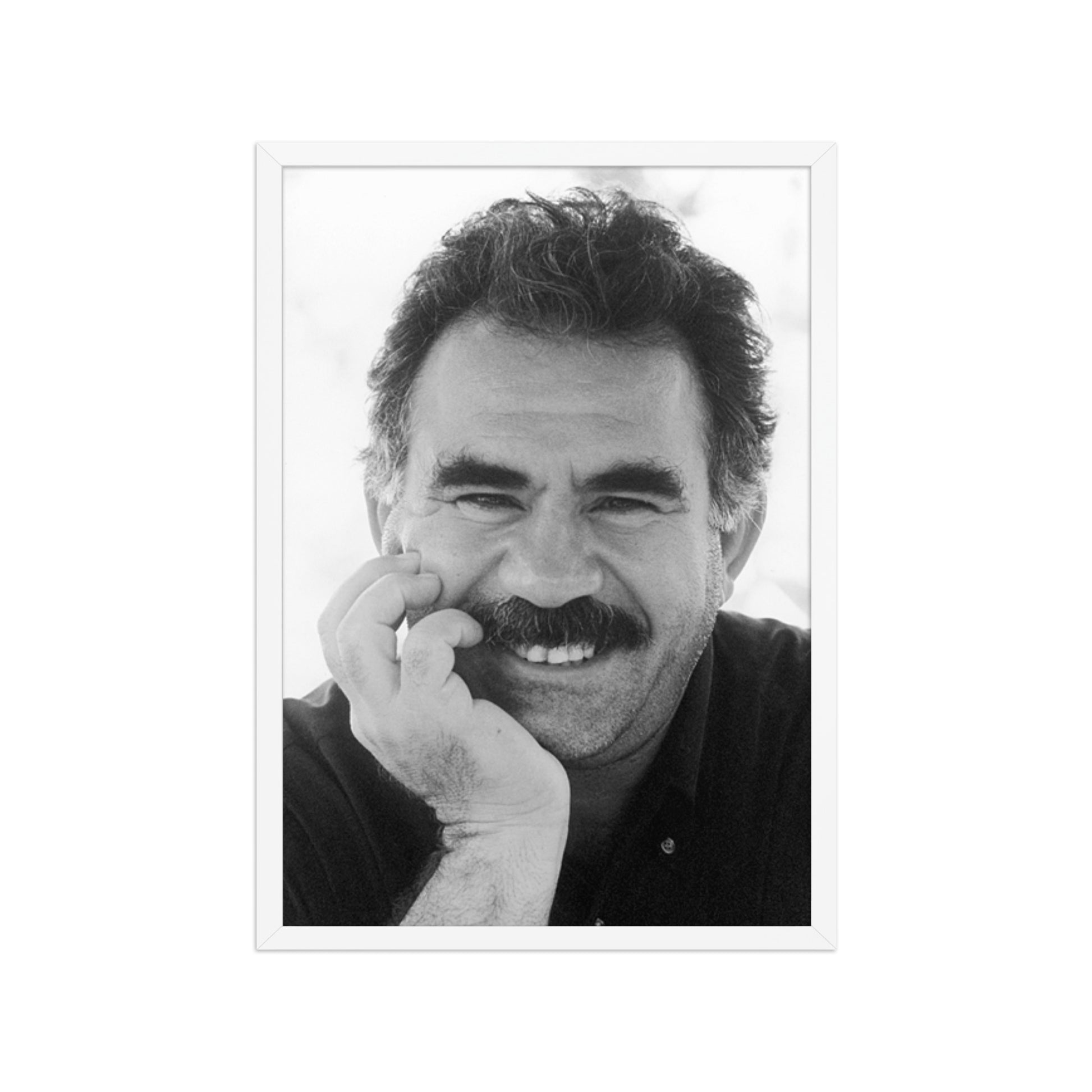 Abdullah Ocalan Framed Poster | Kurdish APO Art - Kurdish Wall Art Poster | MarsoniPrint