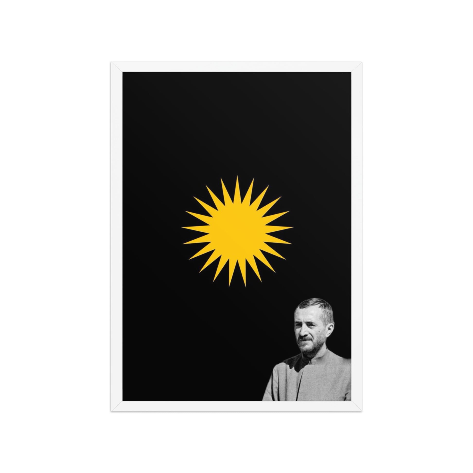 Qazi Muhammad Framed Poster | Kurdish History Art - Kurdish Wall Art Poster | MarsoniPrint